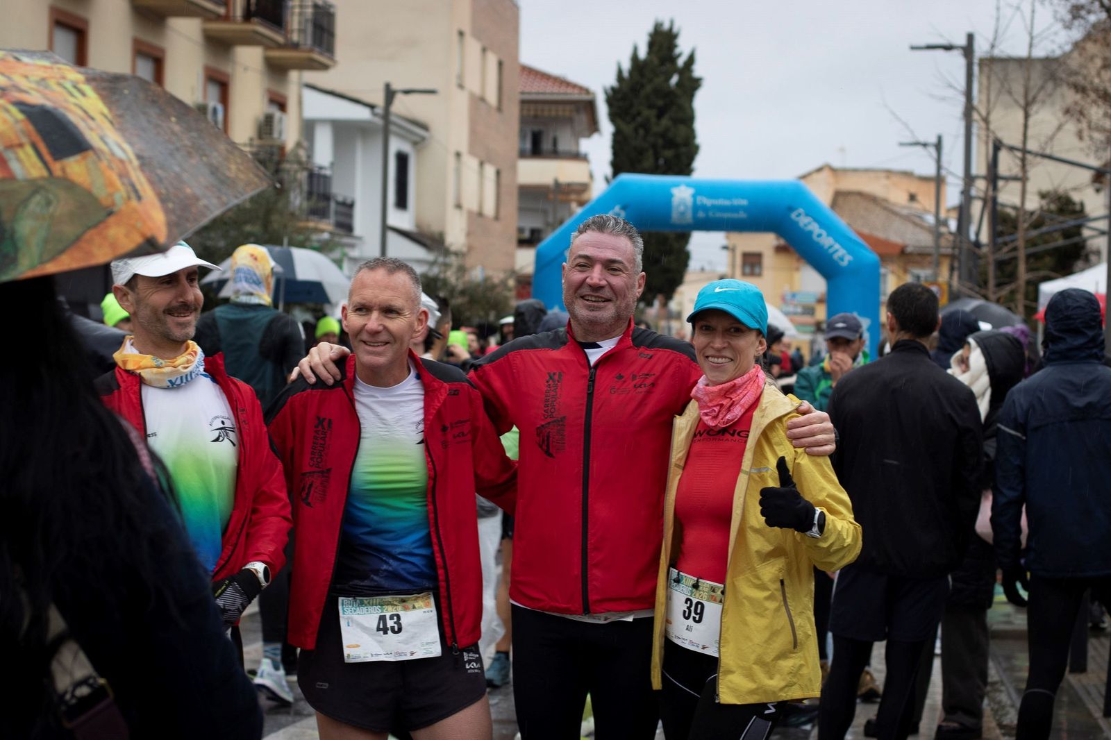 La prueba contó con un gran ambiente.