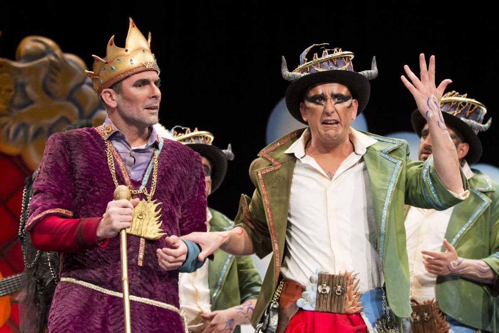 Las imágenes de la decimonovena función clasificatoria