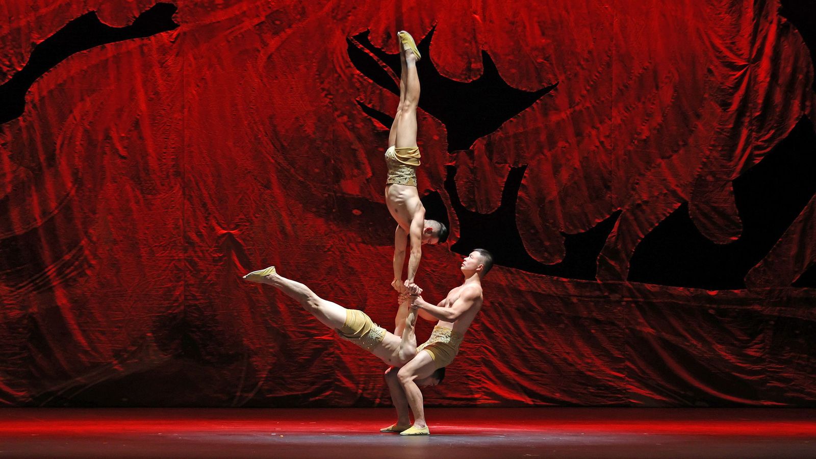 Imágenes del 'Gran Circo Acrobático de China' en el Teatro Villamarta