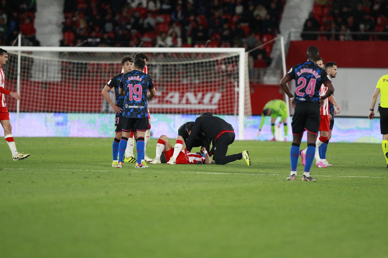 Las mejores imágenes del partido de fúbol U.D. Almería-Sevilla F.C.