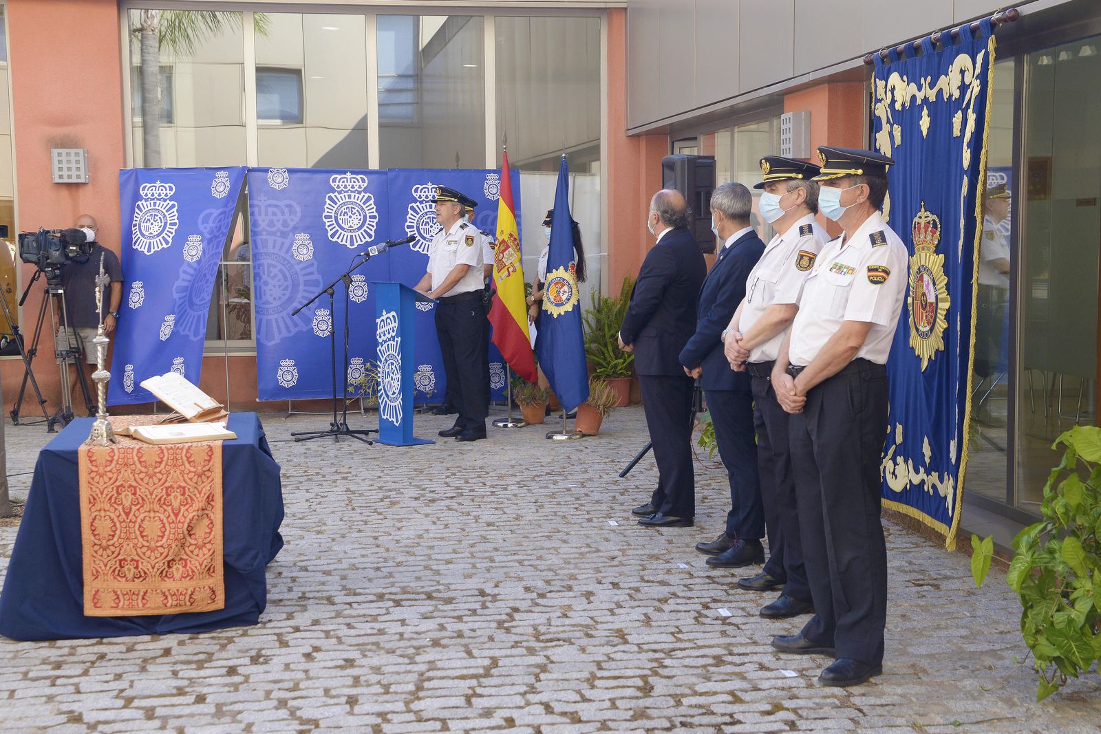 Discurso de Francisco López Matesanz en su toma de posesión como comisario de la Policía Nacional de Algeciras