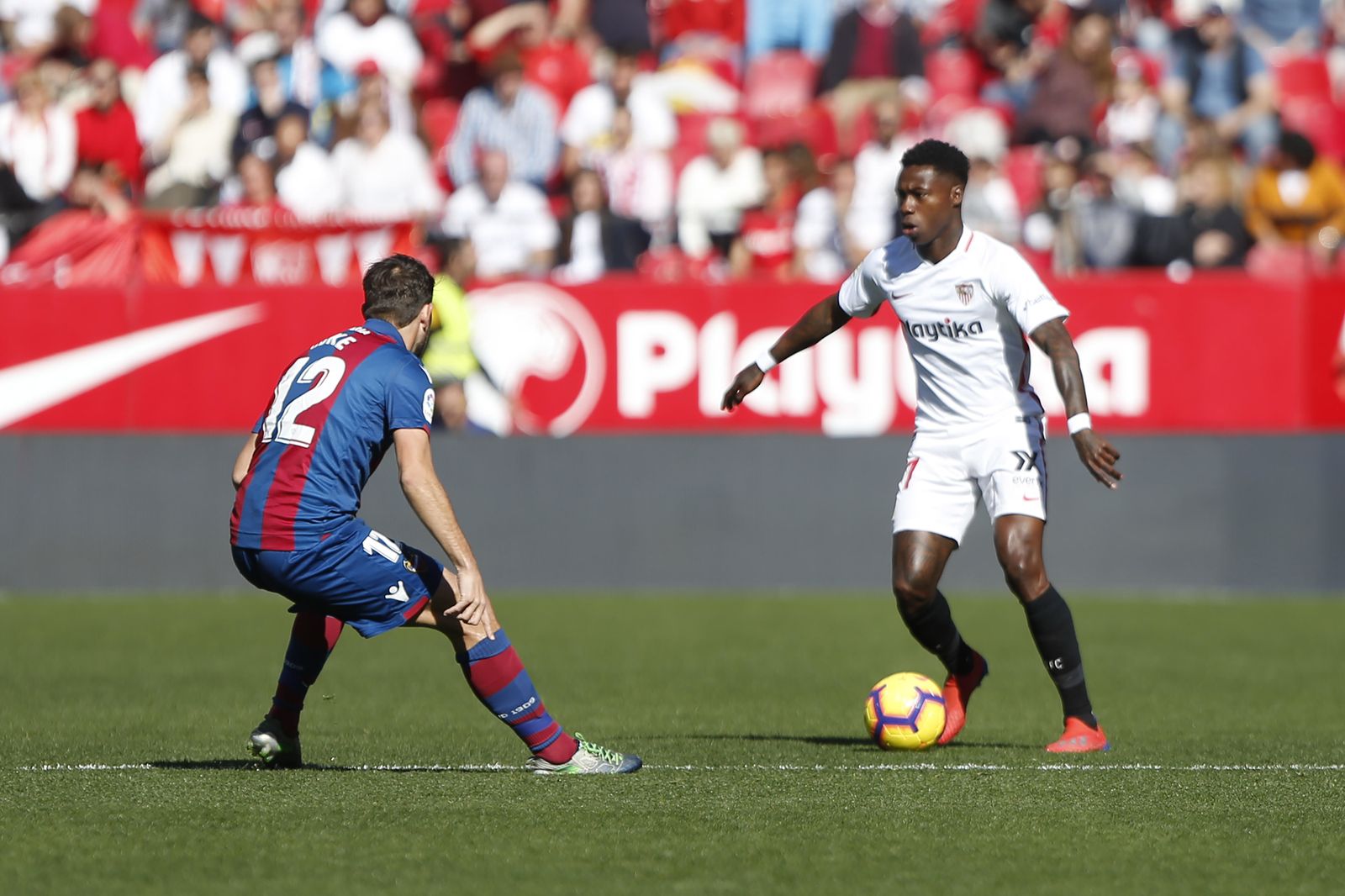 Las imágenes del Sevilla FC - Levante
