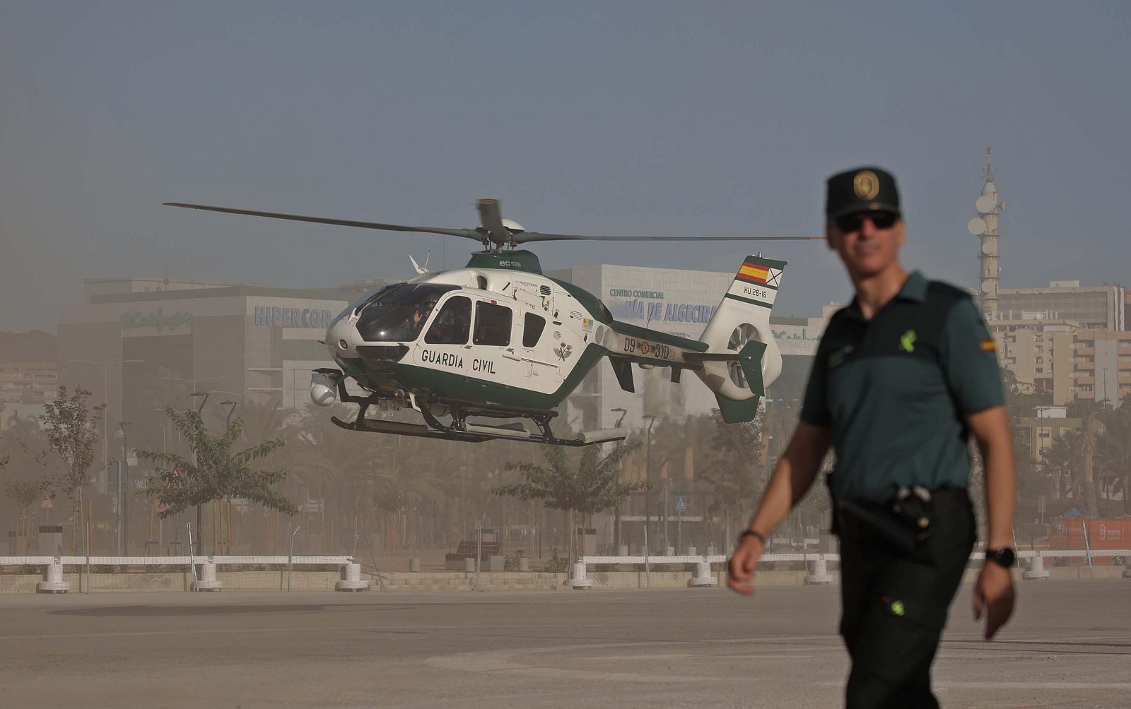 Fotos de la exposición de medios de la Guardia Civil en Algeciras
