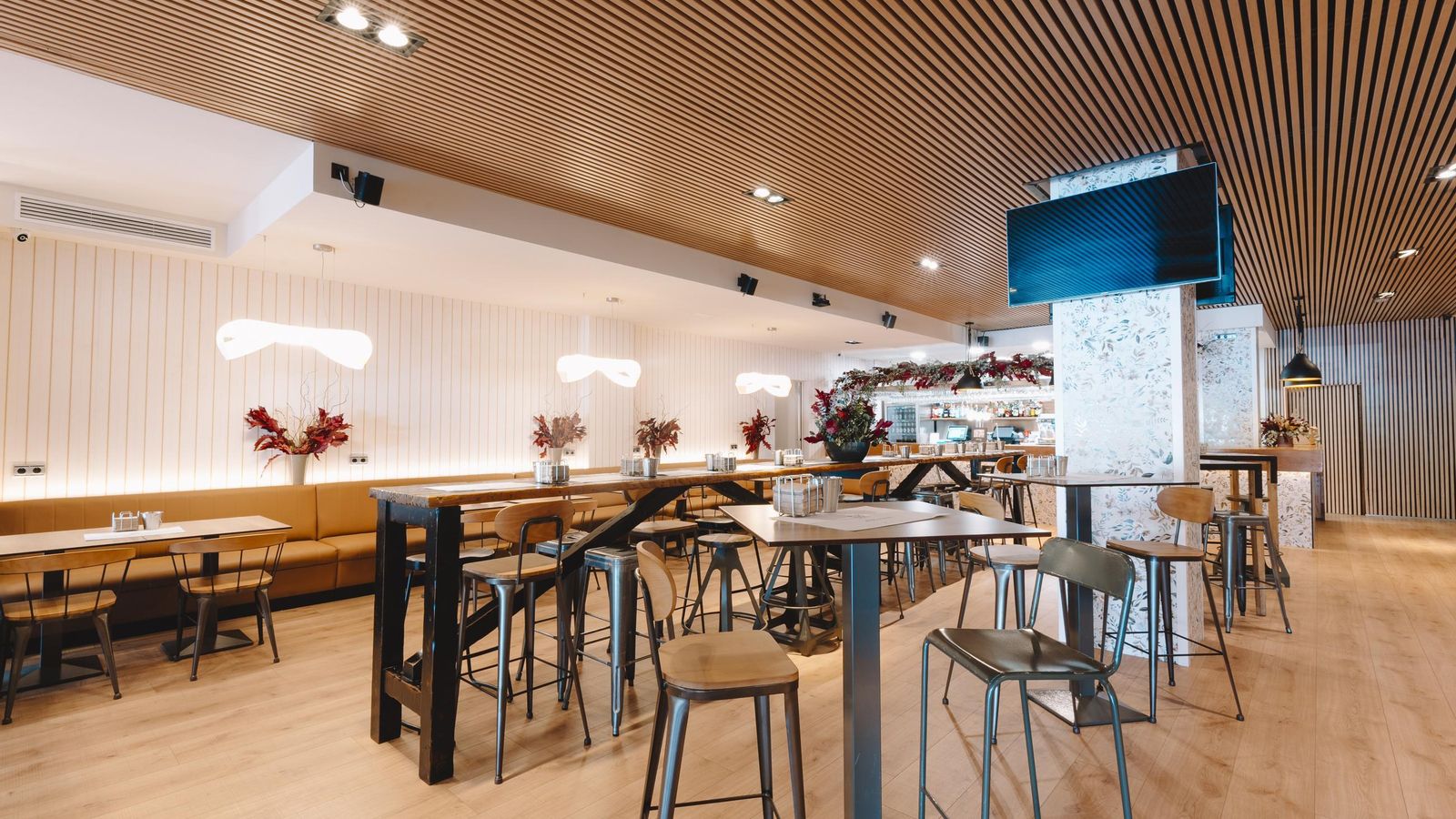 El detalle del restaurante es algo notable.