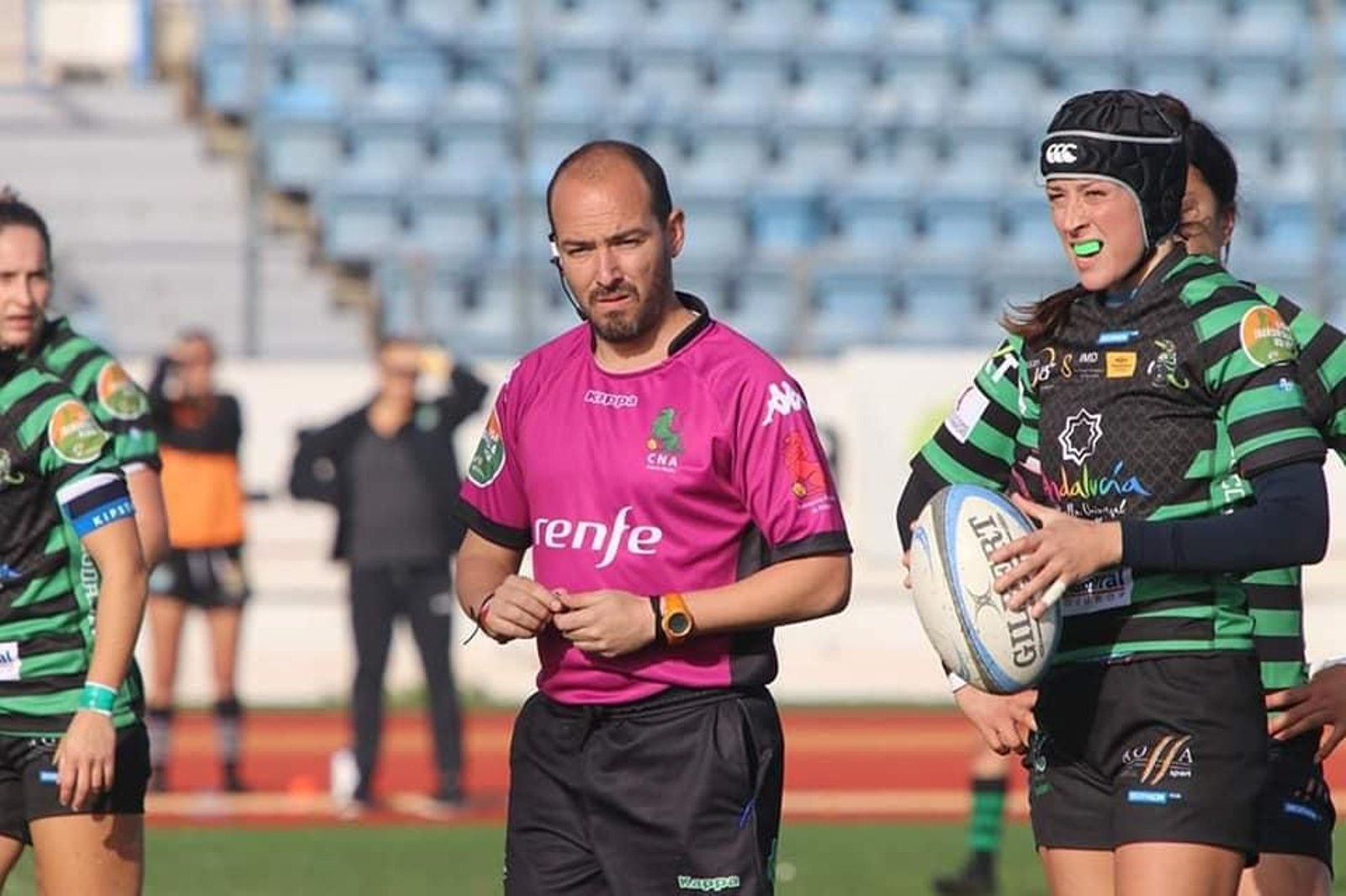 Luis Lasala, en un partido.