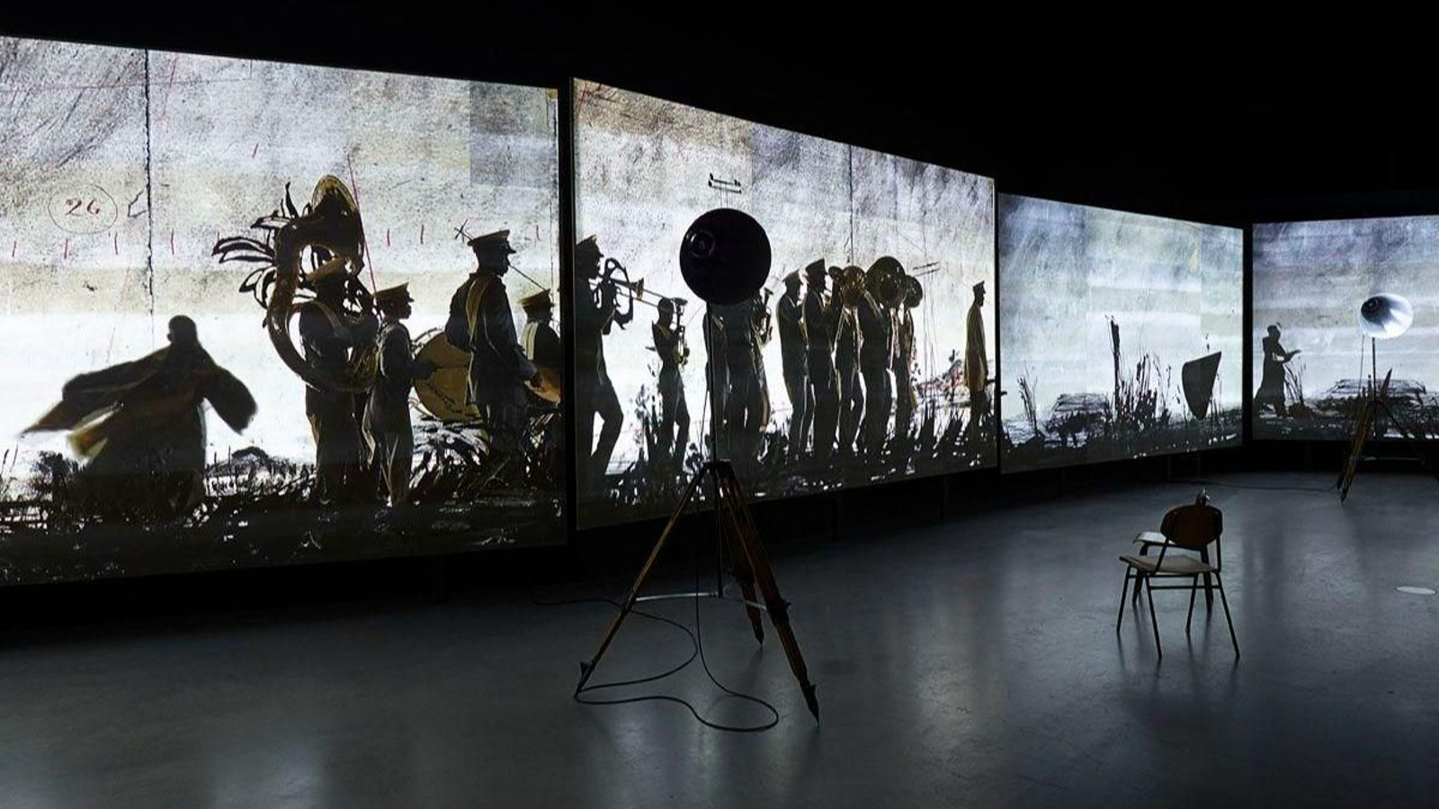 Obra del artista sudafricano William Kentridge. Obra del artista sudafricano William Kentridge.