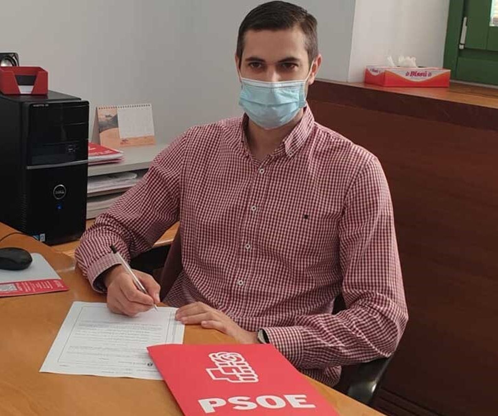 Ángel Mª González, portavoz del PSOE.