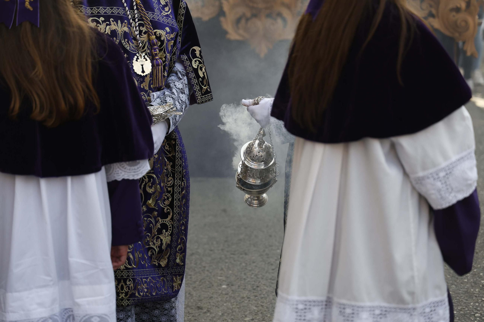 Fotos del Jueves Santo en La Línea: Perdón, Gran Poder y Angustias