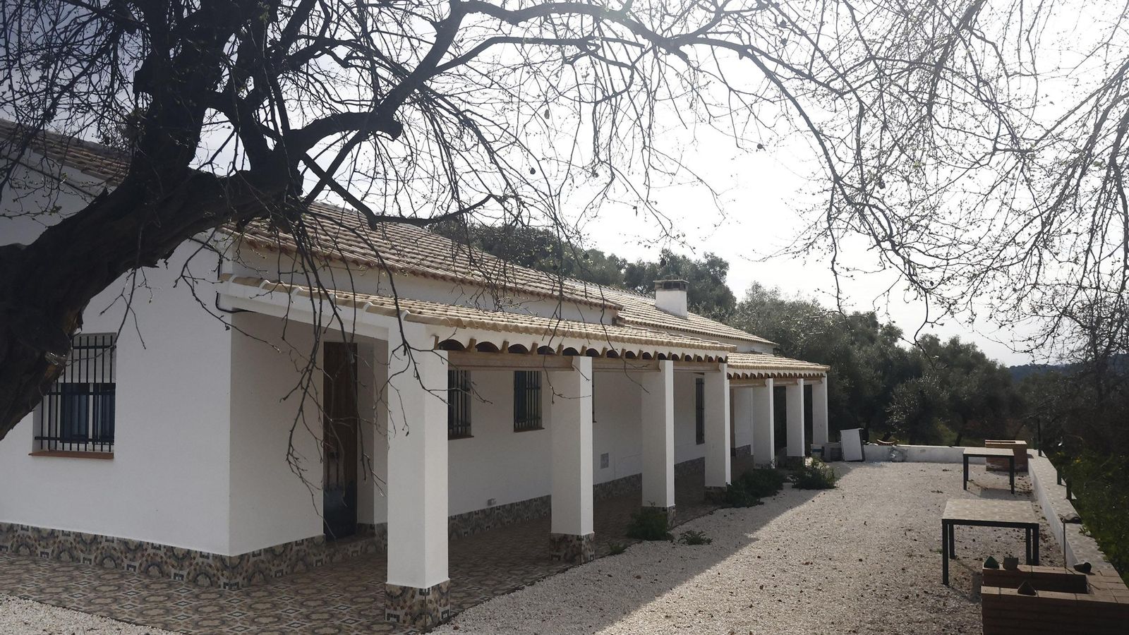 La casa rural proyectada en 2016 y que aún no se ha podido inaugurar.