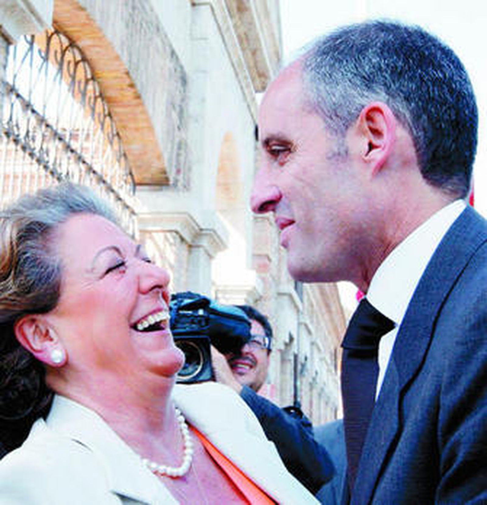 Camps, en un acto institucional en Algemesí.