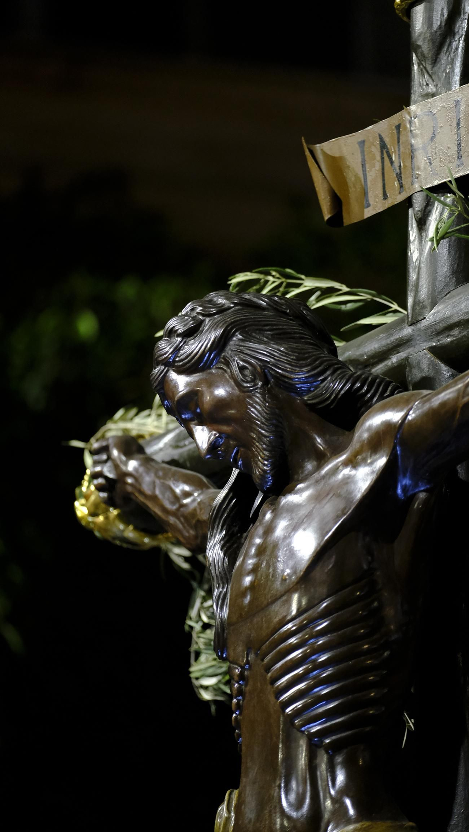 Vía Crucis del Cristo de la Escucha en la Semana Santa de Almería 2025