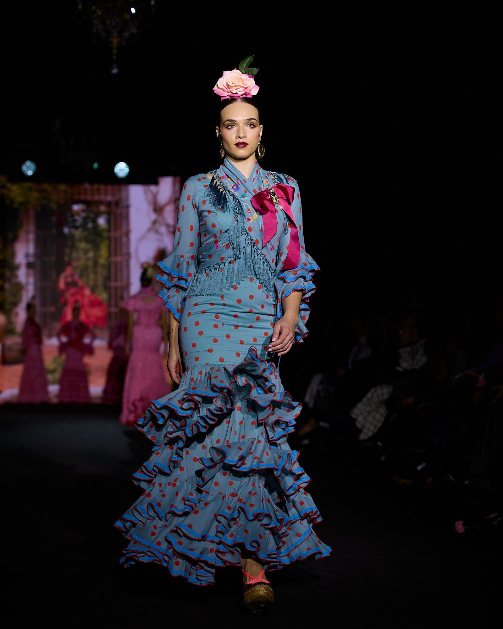 El desfile de flamenca Pol Núñez en We Love Flamenco 2026, todas las fotos