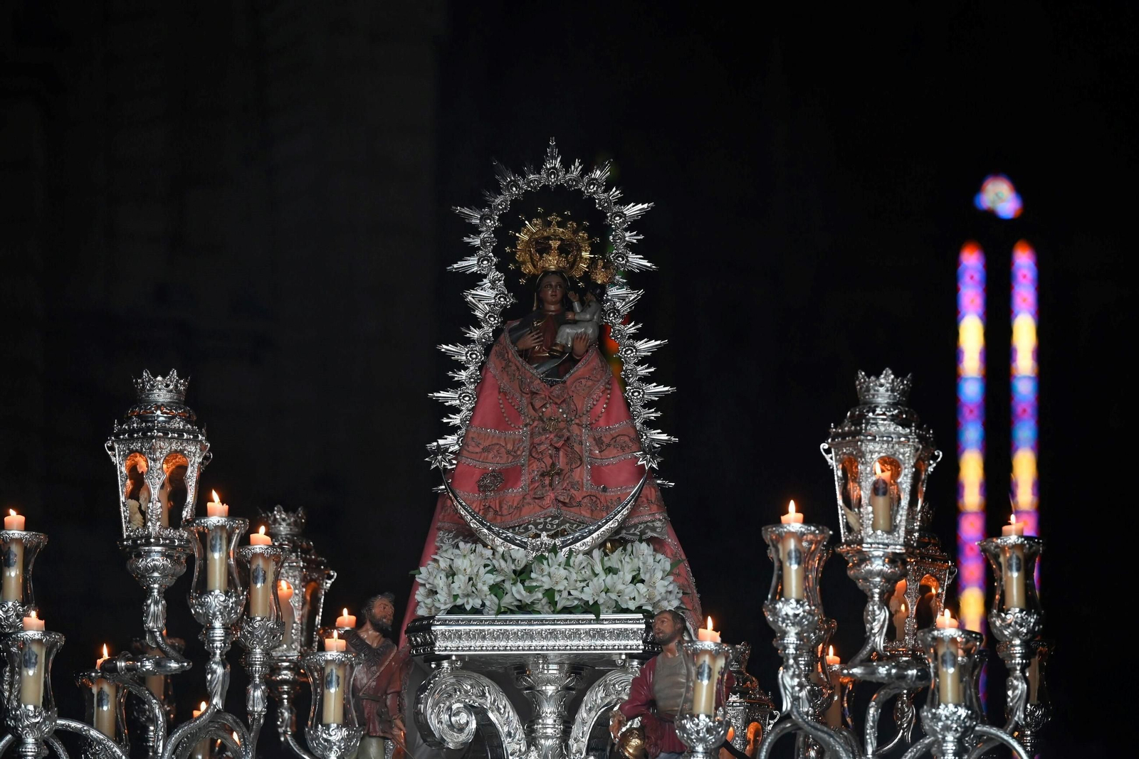 La procesión de la Virgen de Villaviciosa de Córdoba, en imágenes