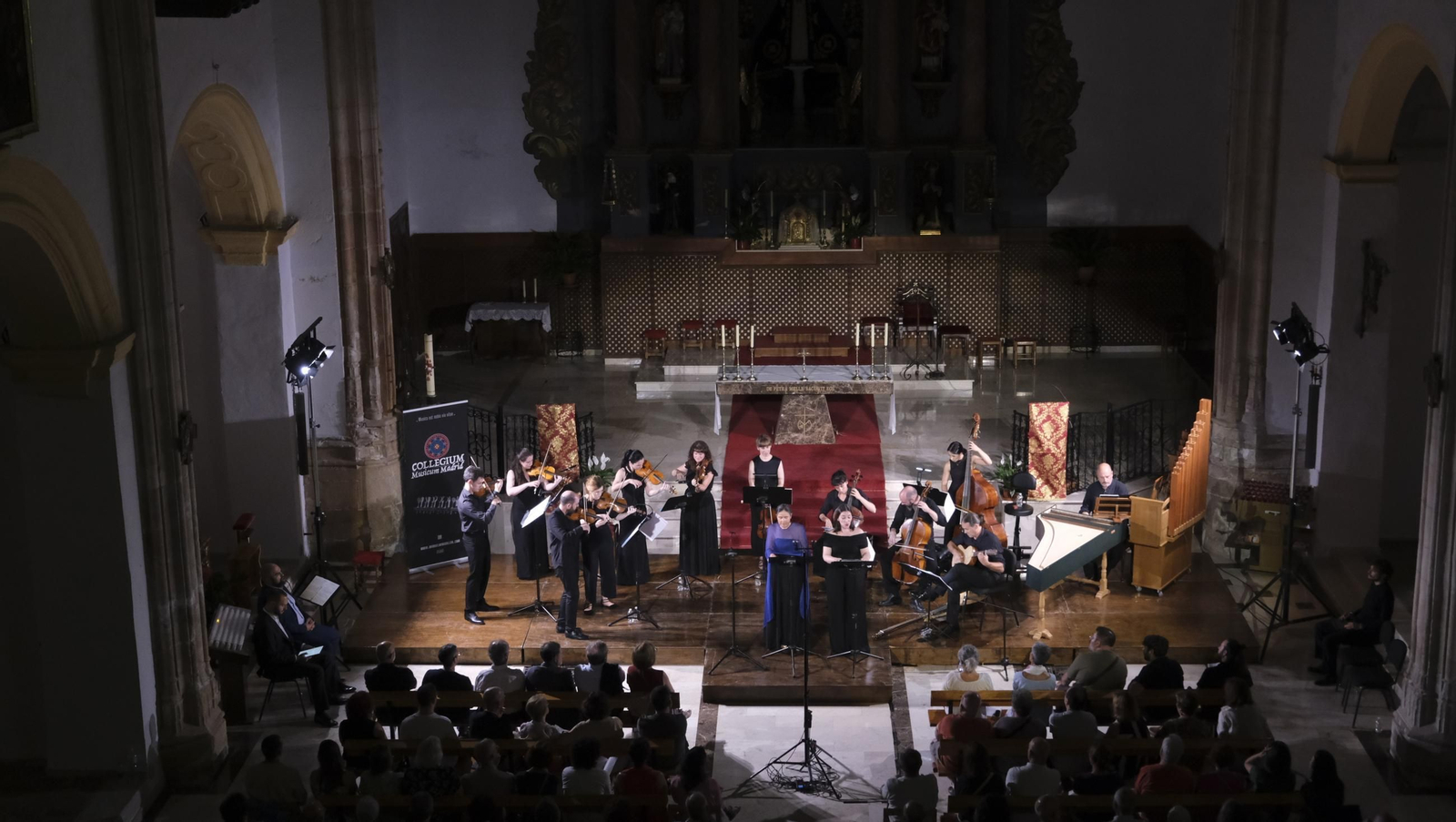 Concierto de Collegium Musicum Madrid, en el Festival de Vélez Blanco, en imágenes