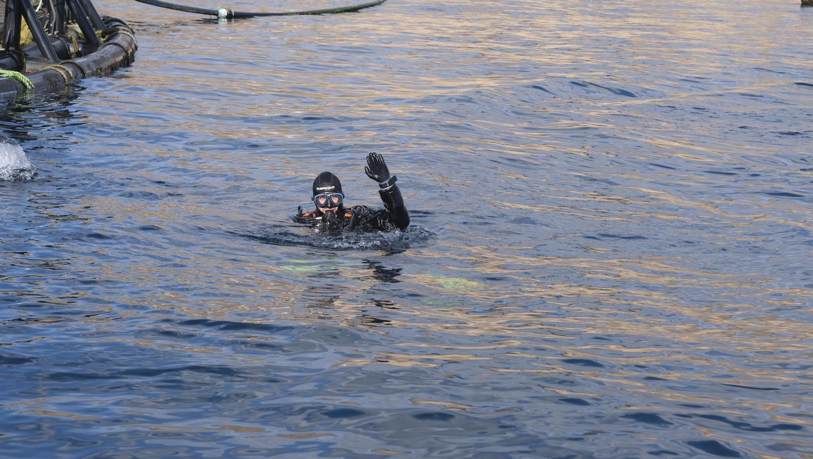 La piscifactoría de El Cañarete, en imágenes