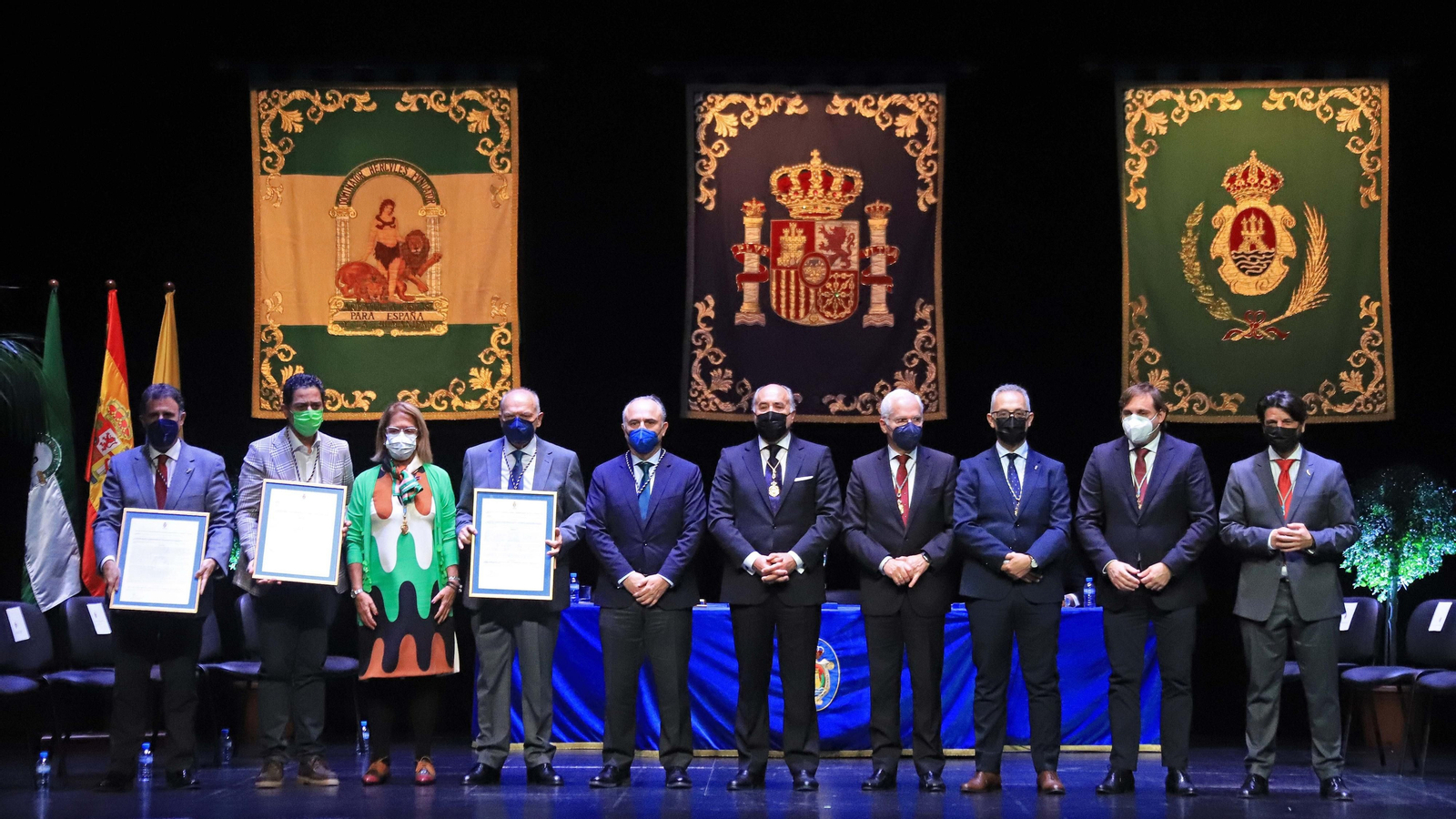 Fotos de la entrega de las Medalla de la Palma en Algeciras
