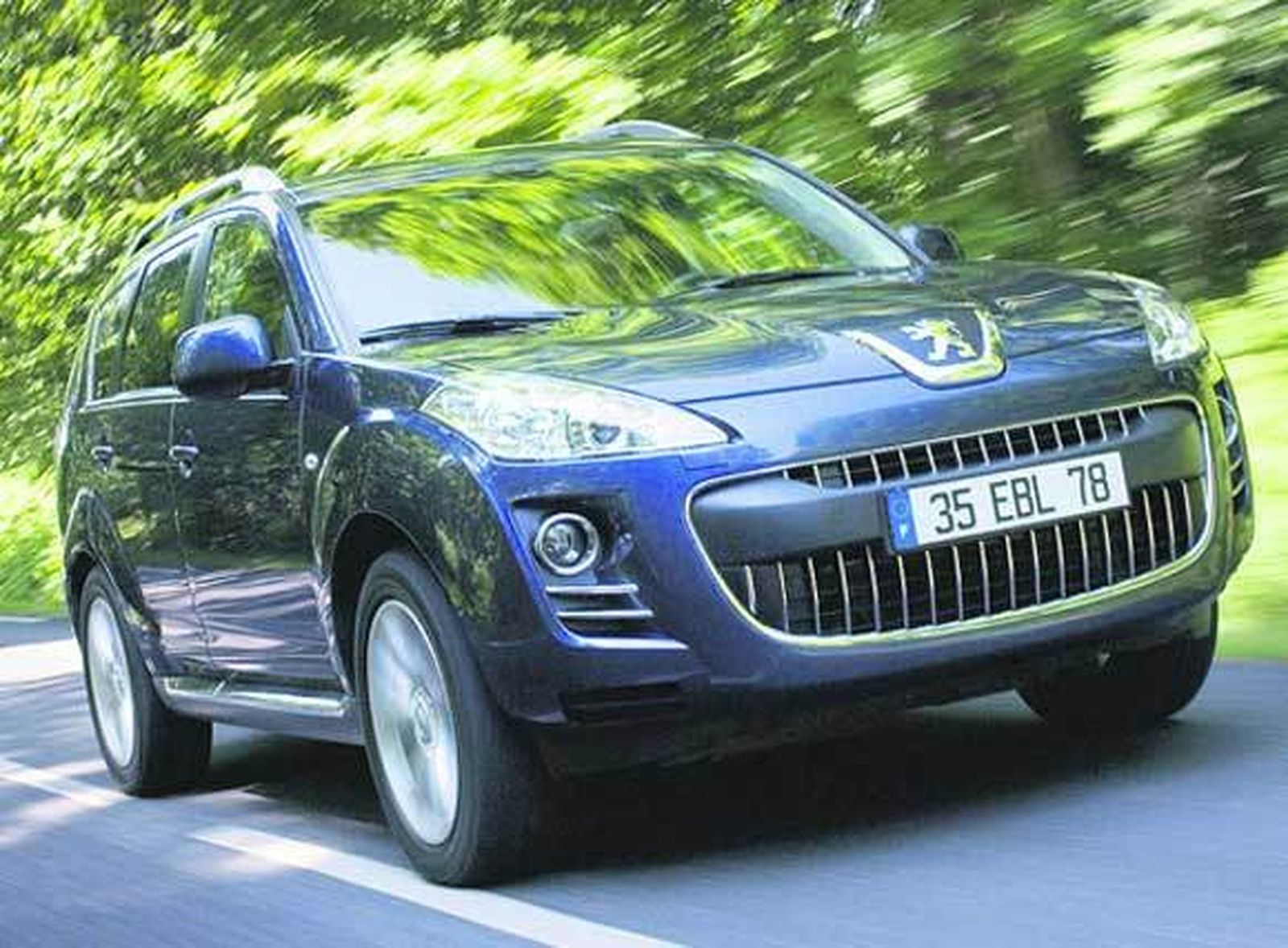 Peugeot 4007, con tracción total