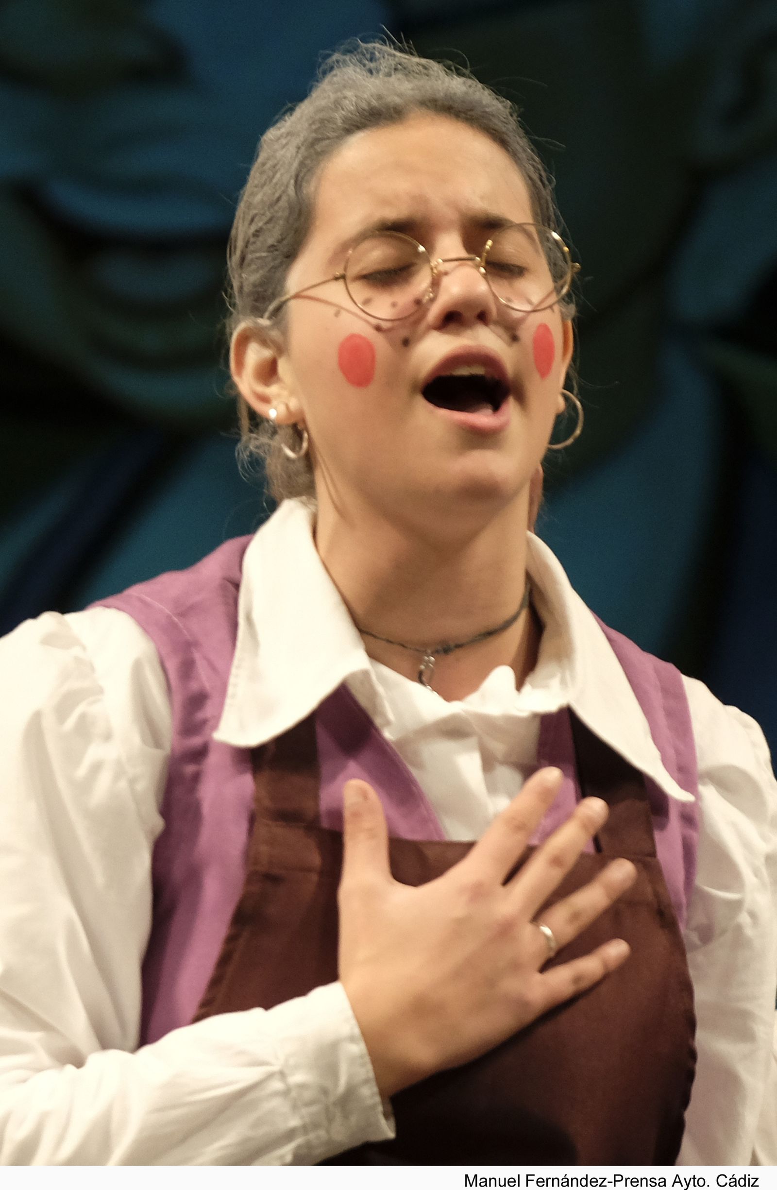 La comparsa barbateña 'Chabeta'.