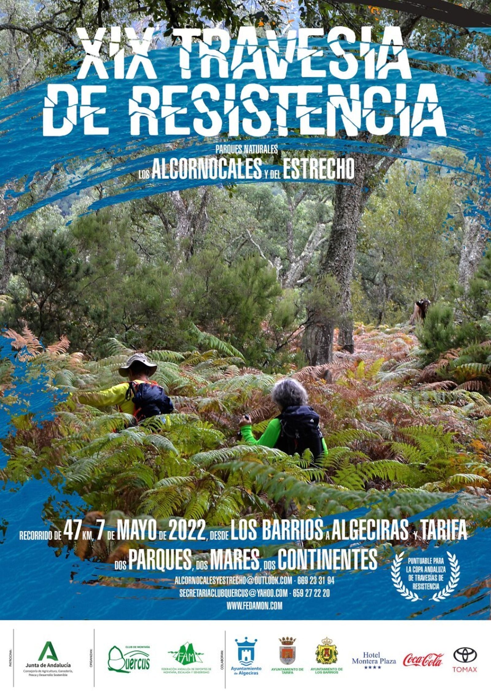 Cartel anunciador de la prueba