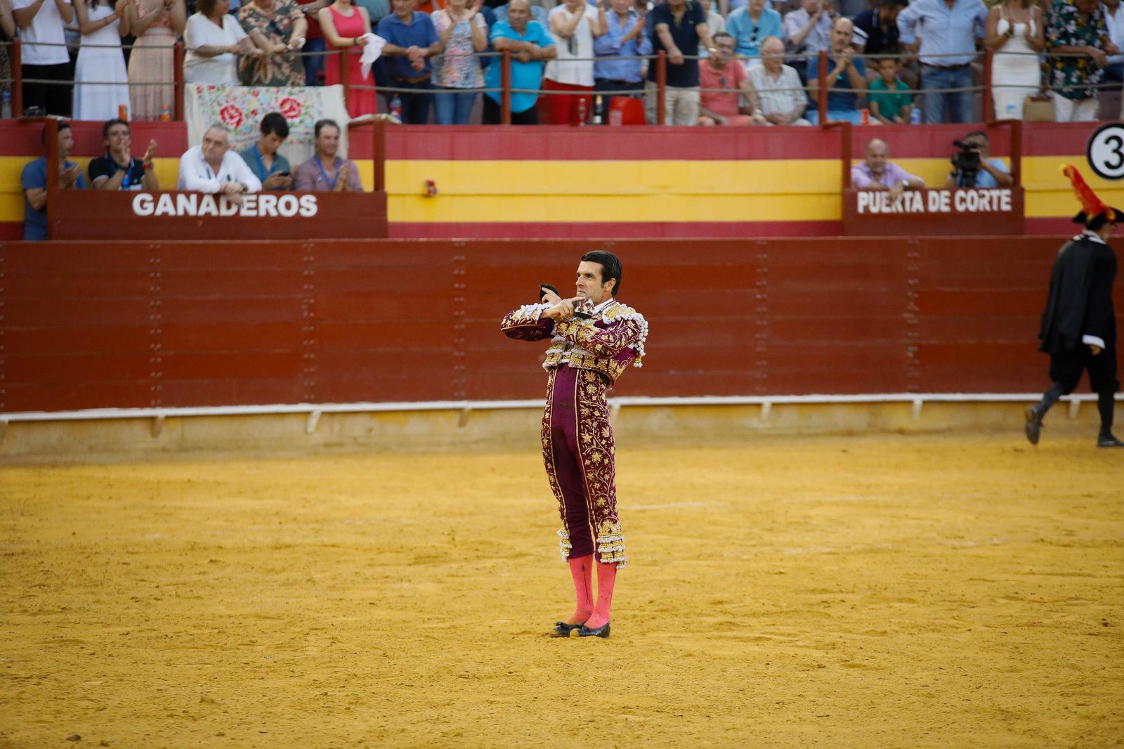 Corrida de toros en Roquetas, en imágenes