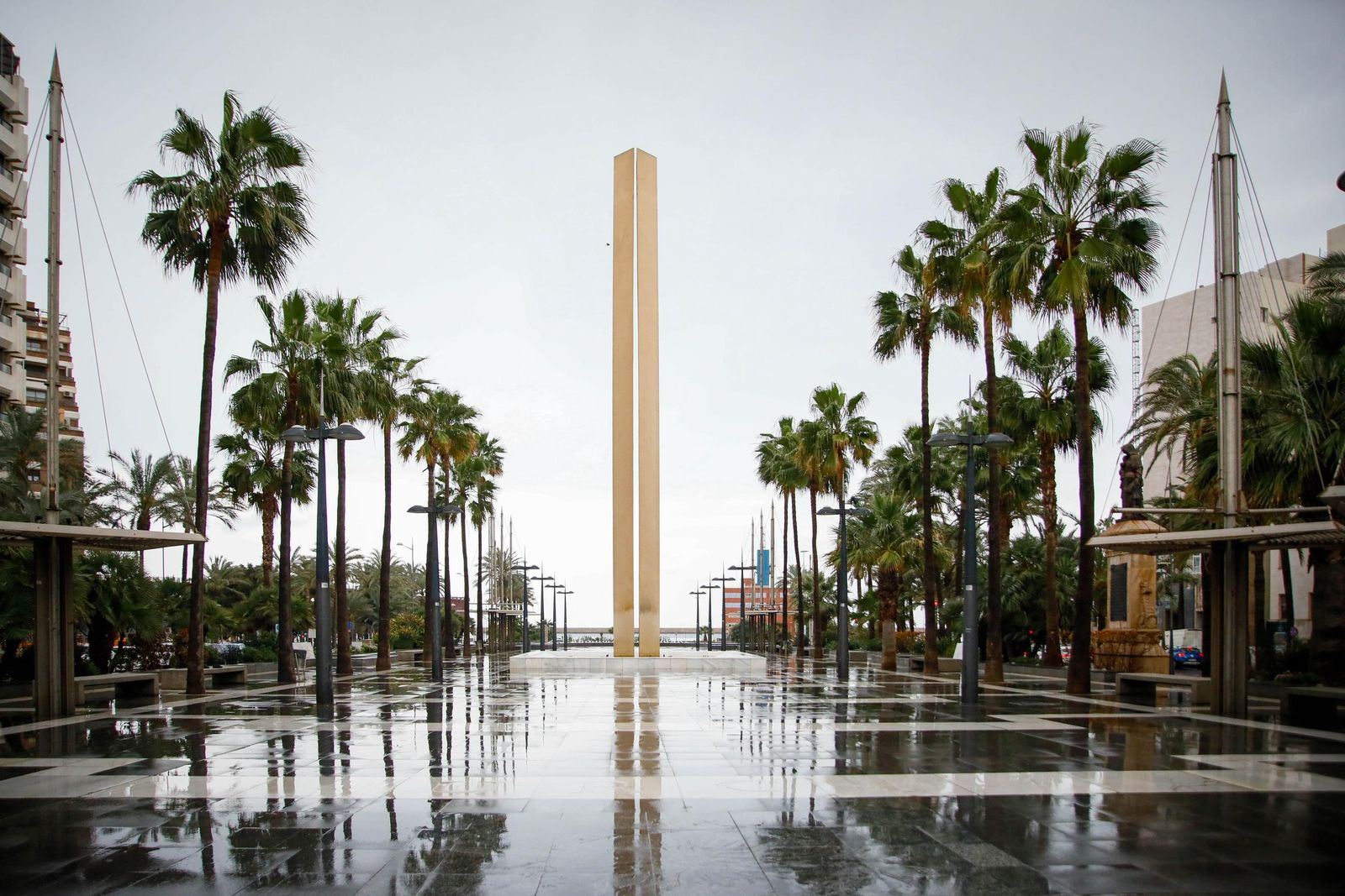 Las mejores imágenes de la lluvia en Almería