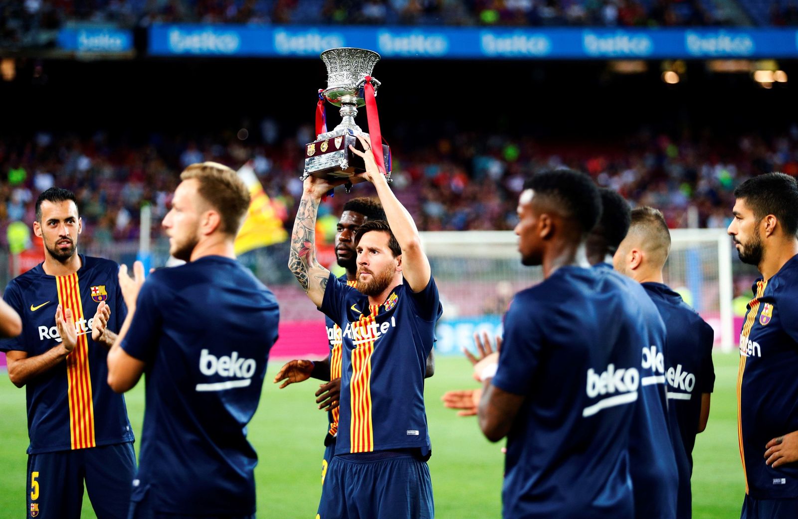 El Barcelona-Alavés, en imágenes