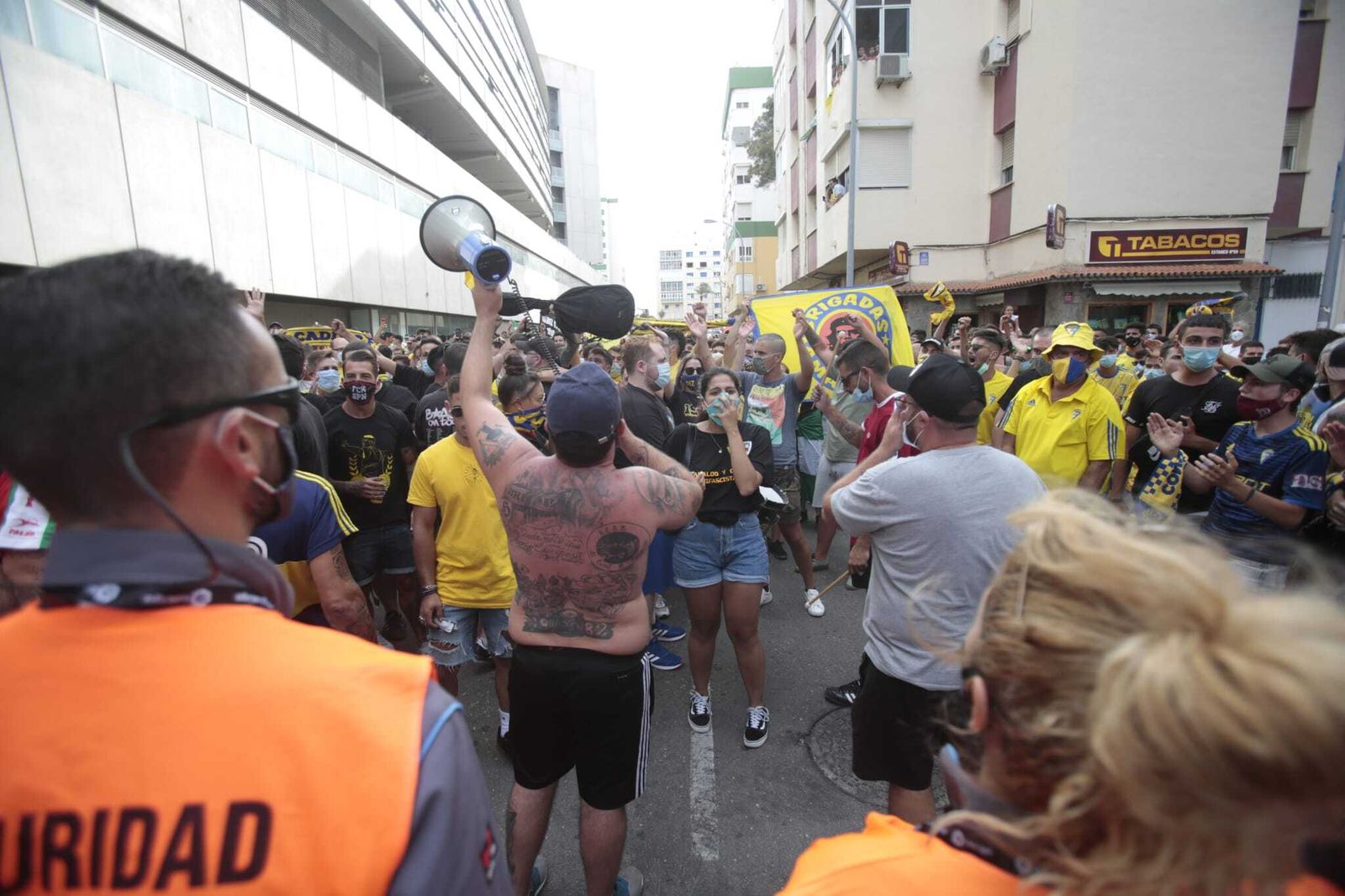 Las imágenes de la previa en los alrededores de Carranza