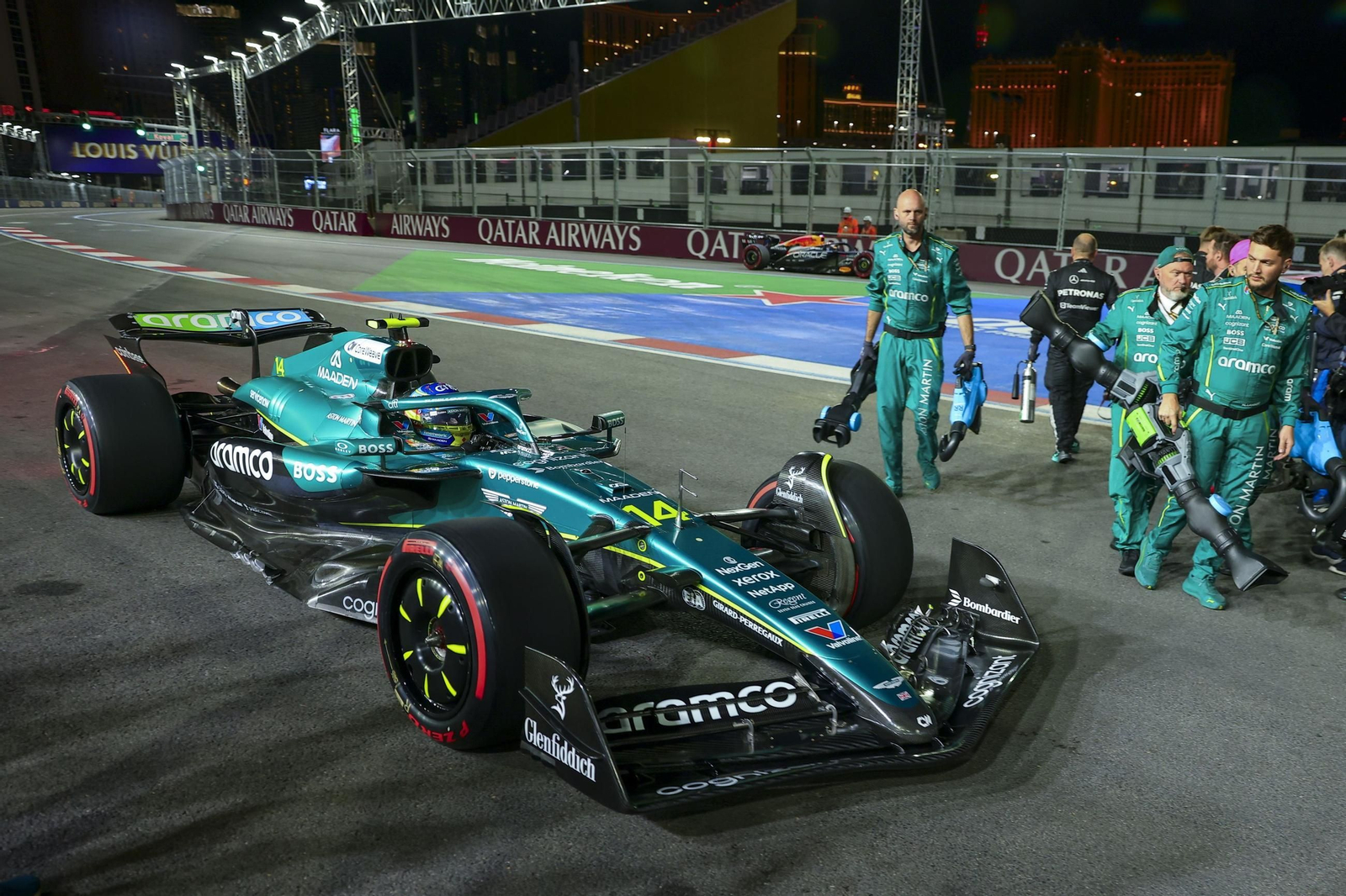 Las imágenes del Gran Premio de Las Vegas de Fórmula 1