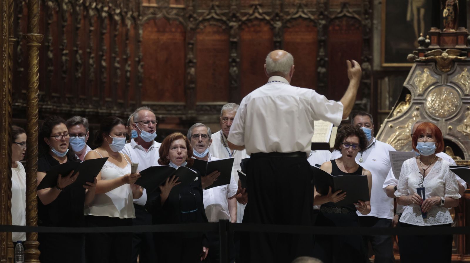 Imágenes de la festividad de la Virgen de los Reyes en la Catedral de Sevilla