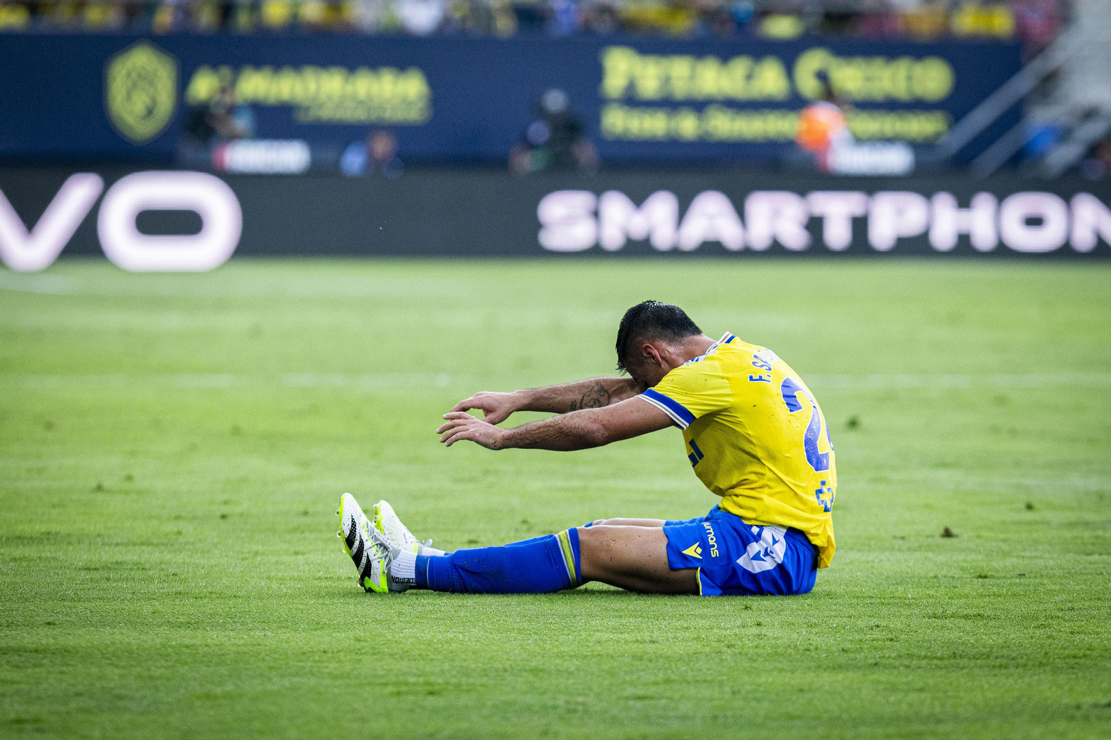 Imágenes del partido Cádiz-Alavés
