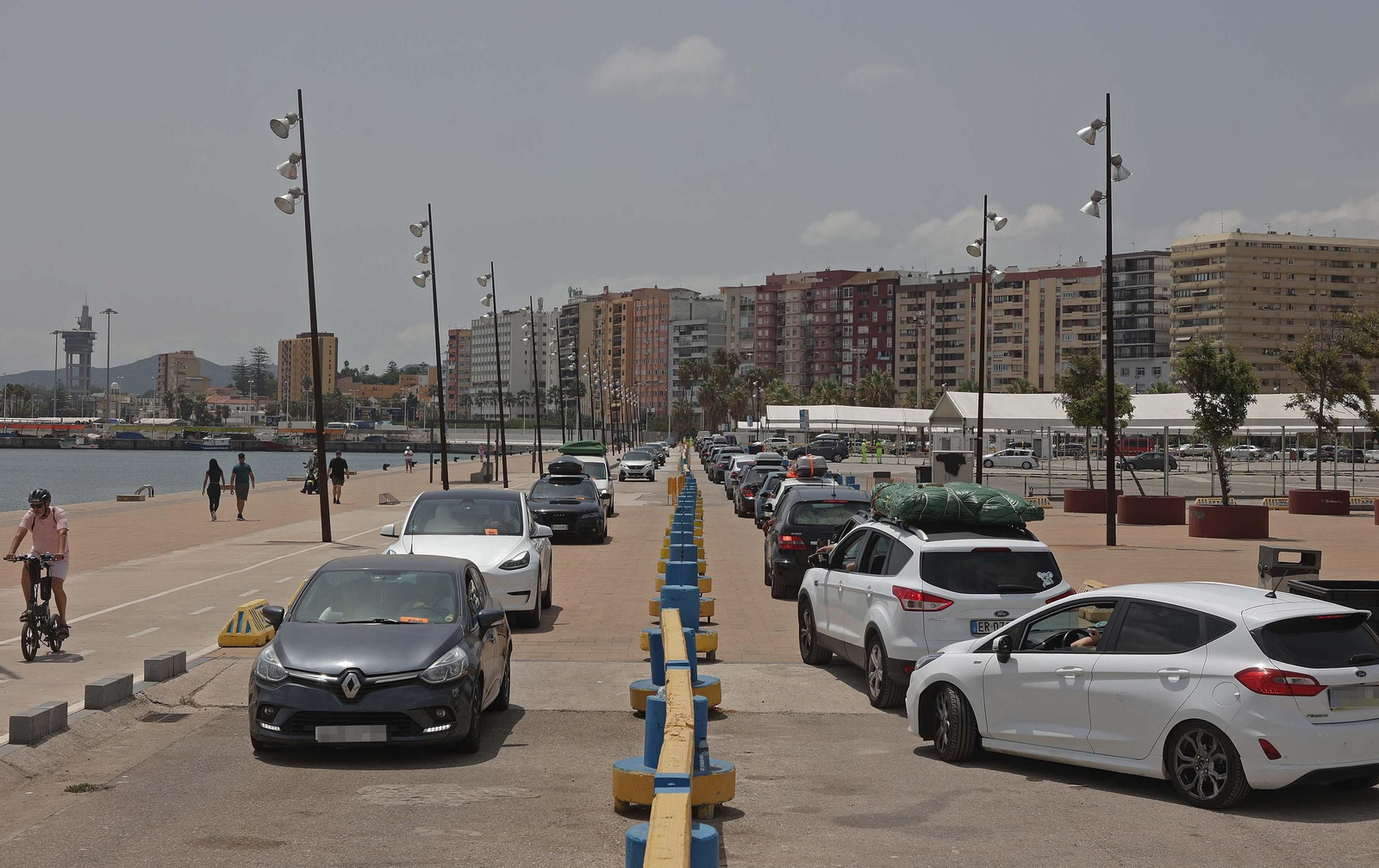 Fotos del primer domingo de agosto en la Operación Paso del Estrecho en Algeciras