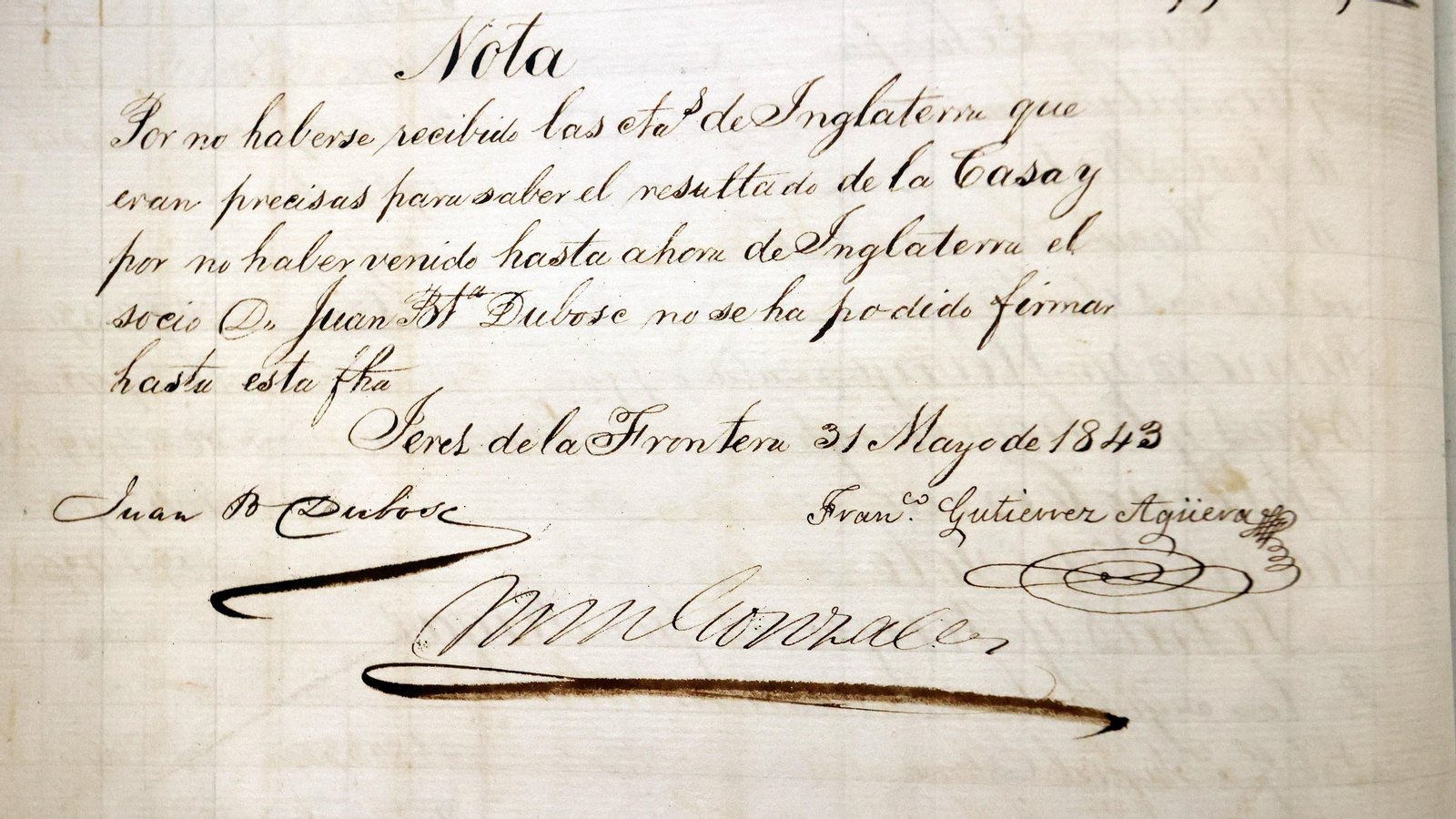 Fundación González Byass celebra el día de los Archivos en Jerez