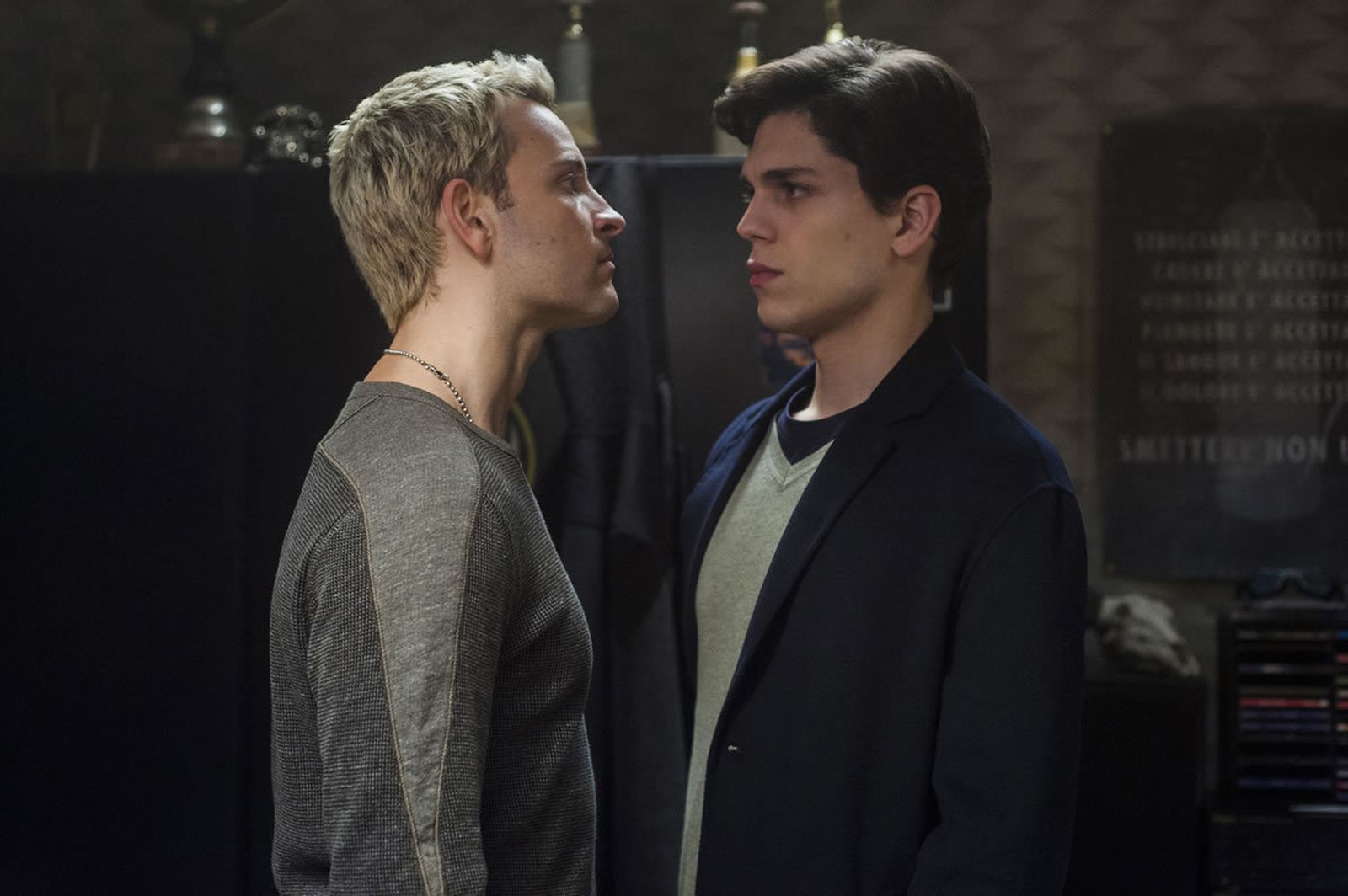 Alessadro Borghi y  Eduardo Valdamni, protagonistas de 'Suburra'.