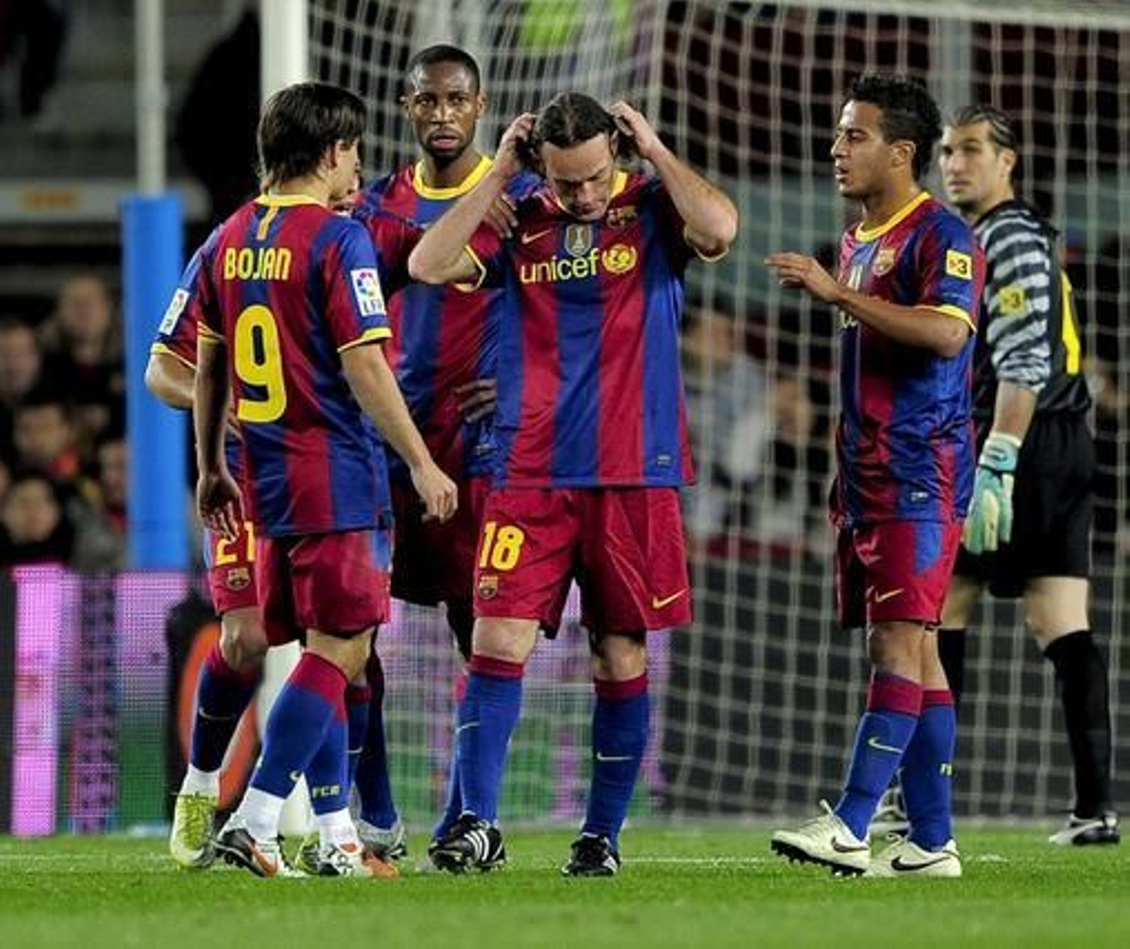 El Barcelona vence al Ceuta desplegando un fútbol tan atractivo como siempre.

Foto: Reuters