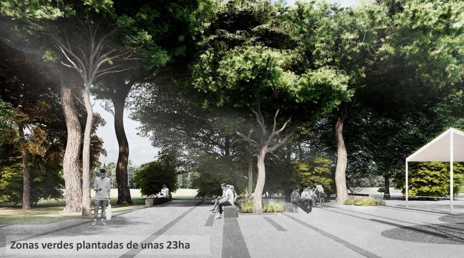 El proyecto en el Campamento Benítez, en imágenes