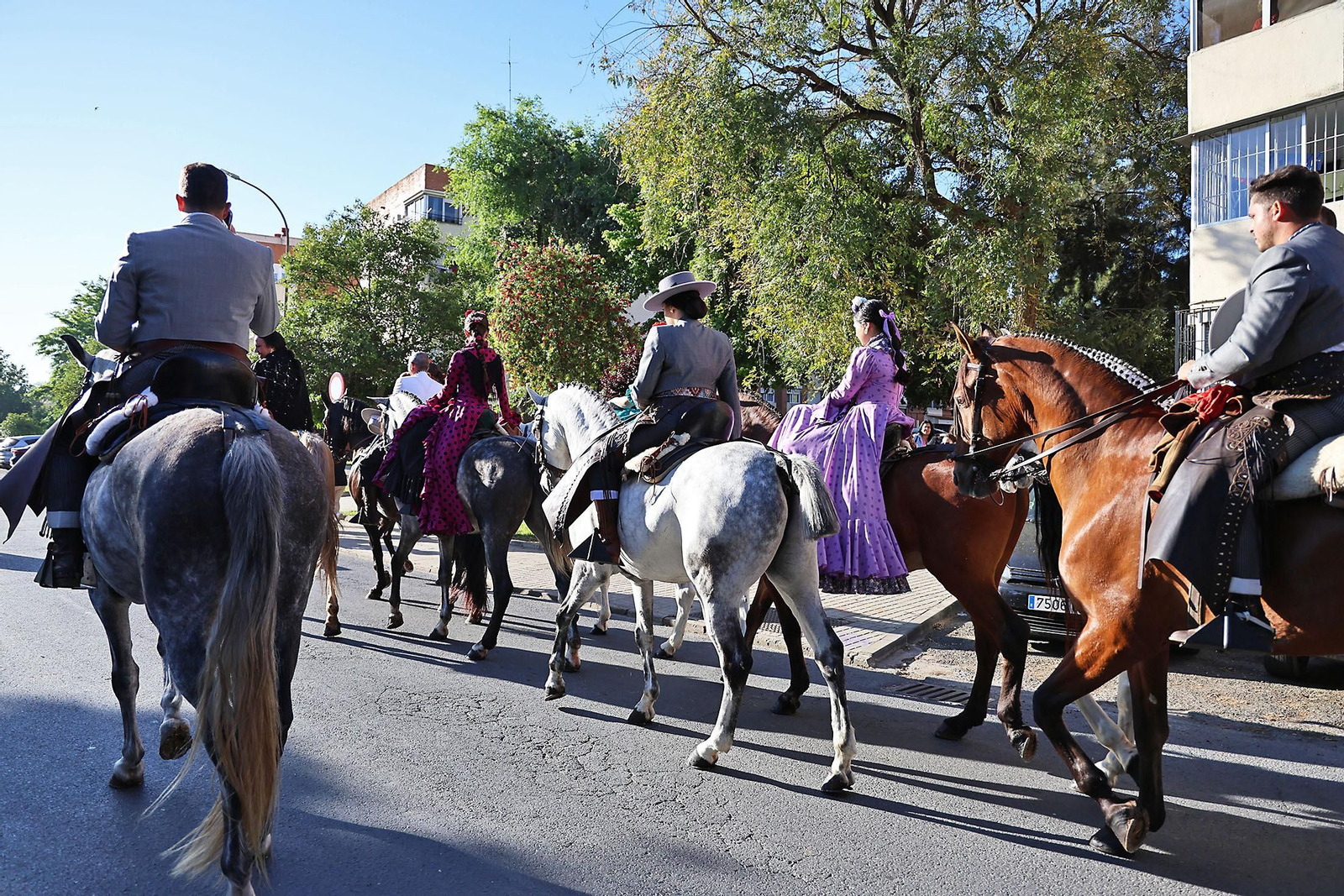 Imágenes de la salida de la Hermandad Ntra Sra de la Peña de Huelva
