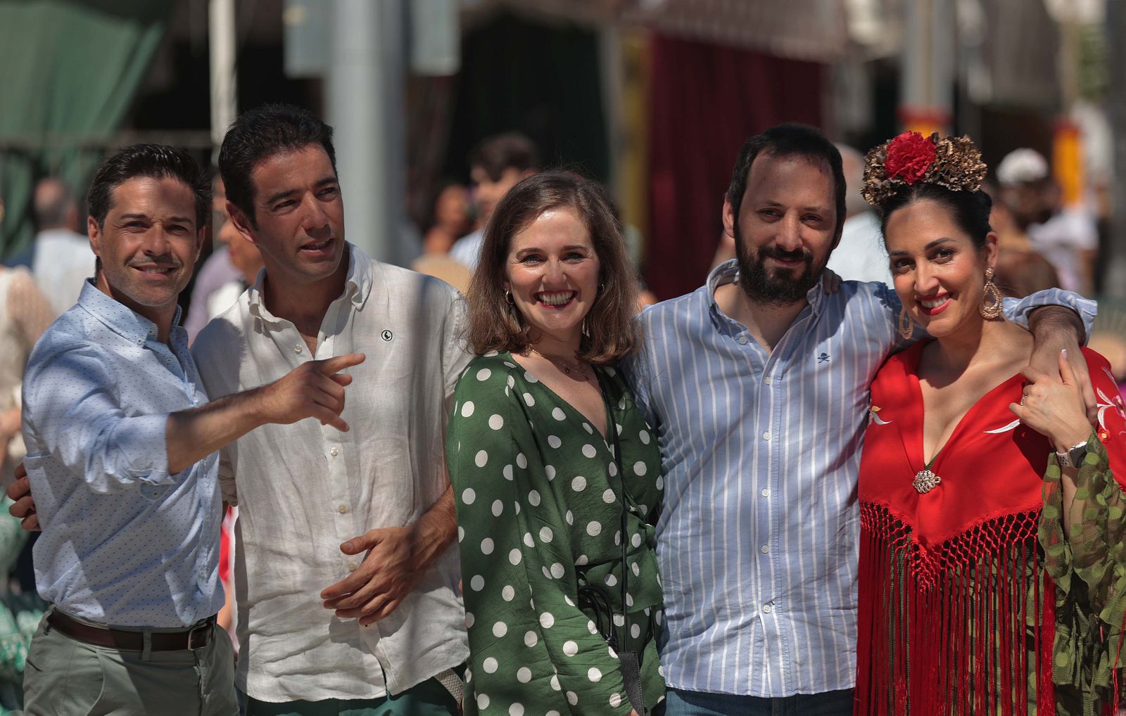 Fotos del Domingo por Sevillanas en la Feria Real de Algeciras 2024