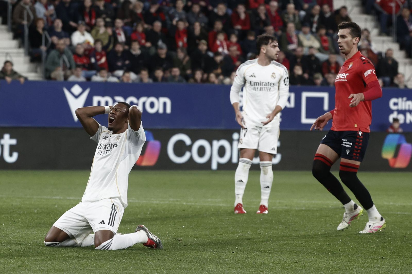 Las fotos de la derrota del Real Madrid contra Osasuna