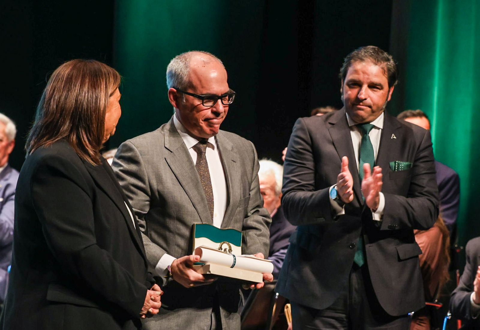 Fotografías del acto de entrega de las Banderas de Andalucía con motivo del 28F