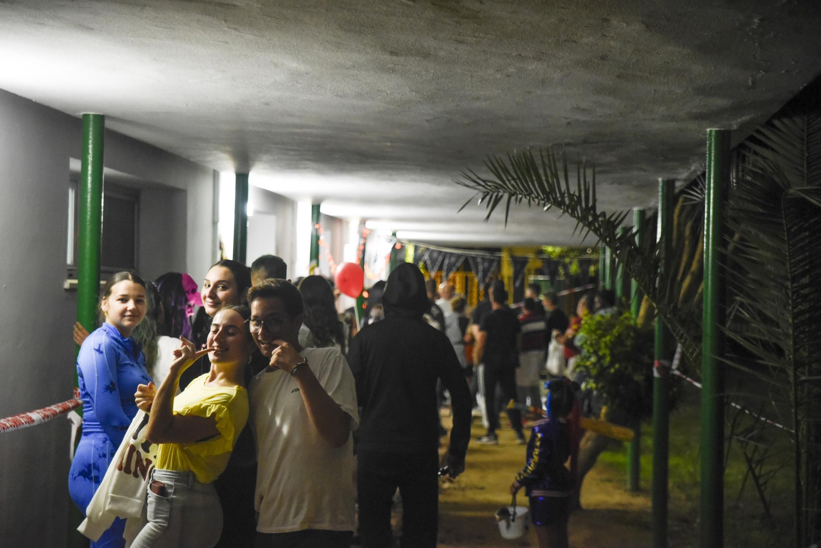 Fotos del horror freak por Halloween en La Línea