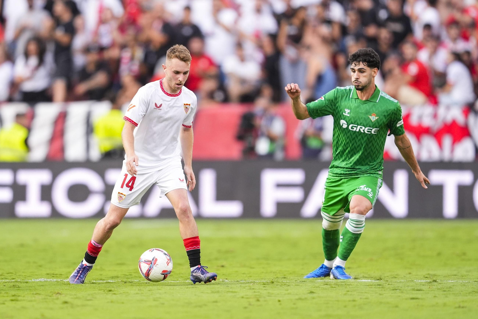El derbi Sevilla-Betis, en imágenes