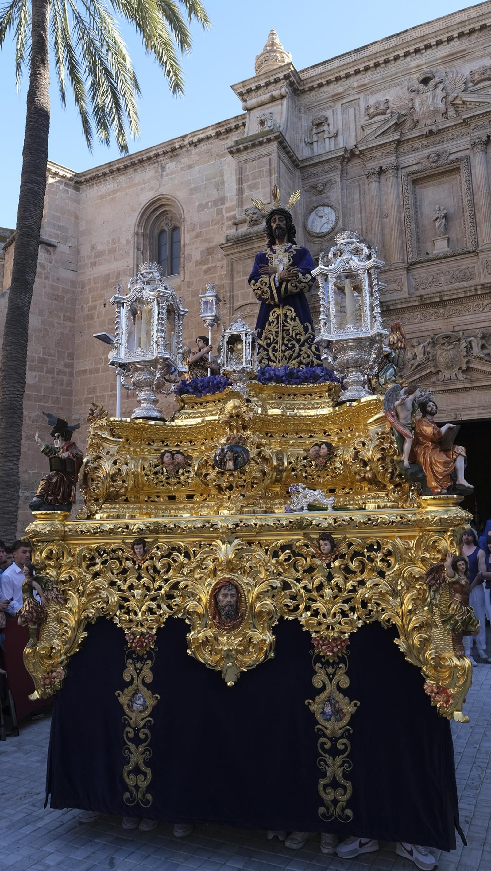 La procesión de Prendimiento en Almería, en imágenes