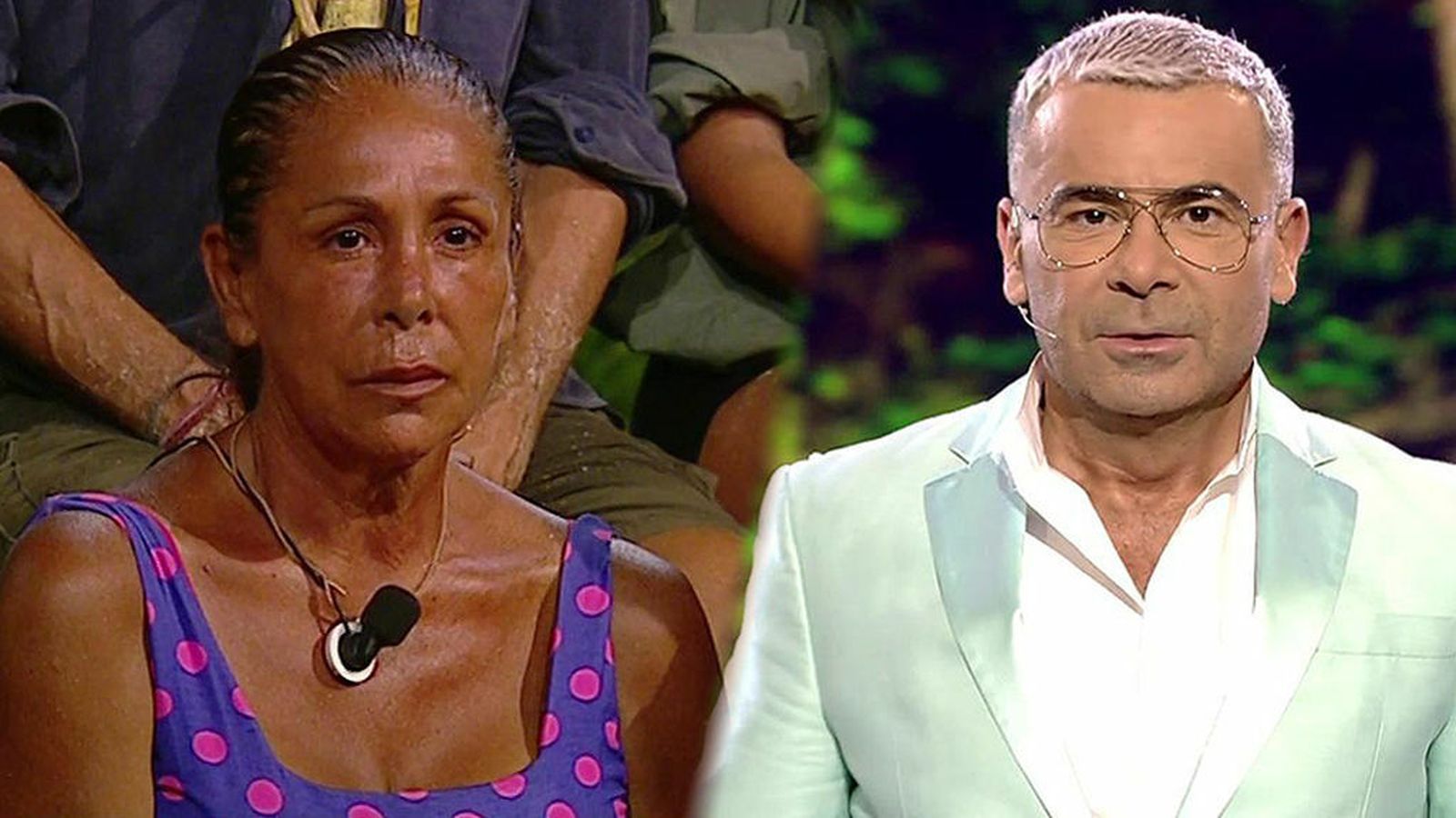 Isabel Pantoja y Jorge Javier Vázquez en la gala de este pasado jueves