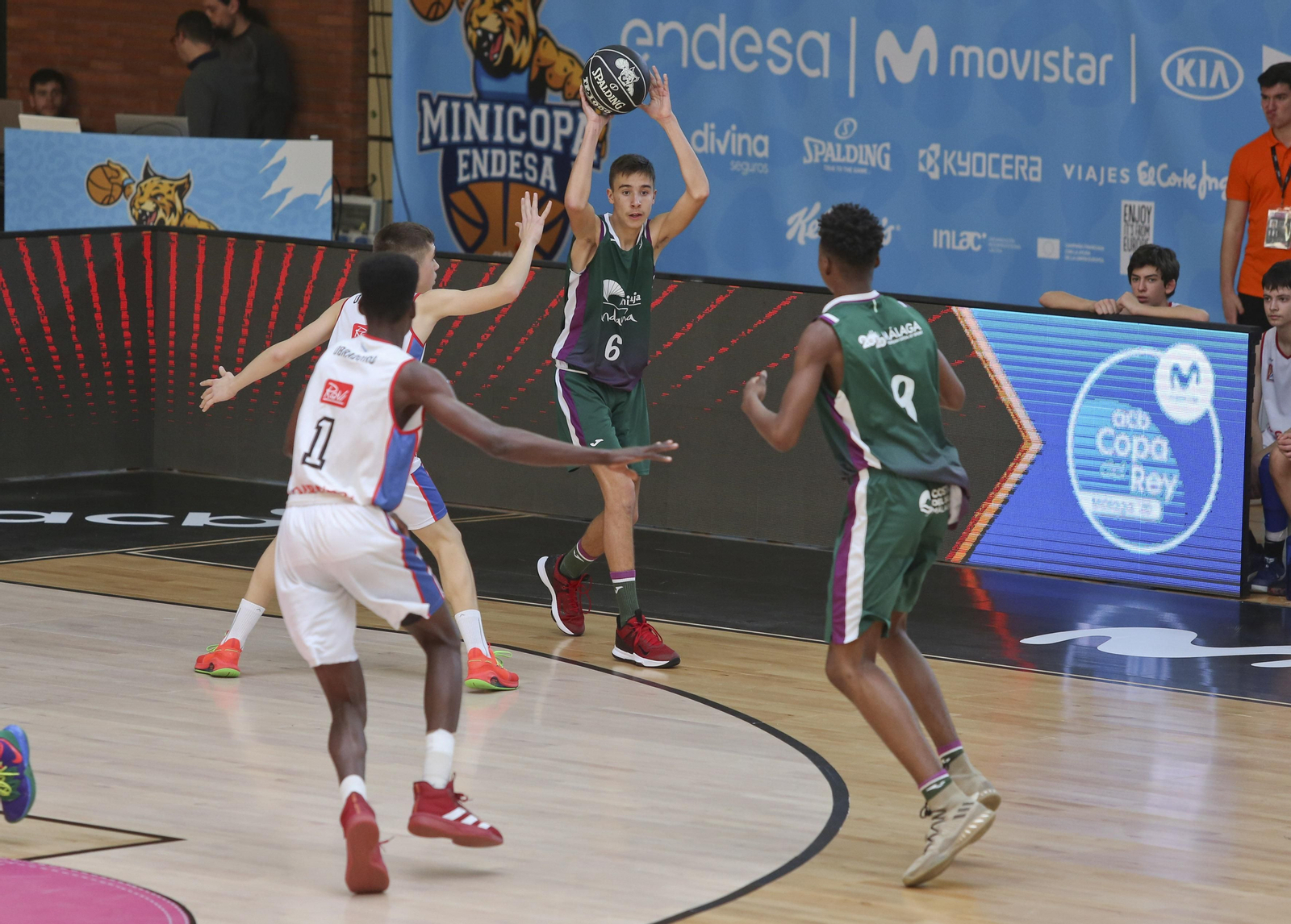 Las fotos del Unicaja - Obradoiro de la Minicopa.