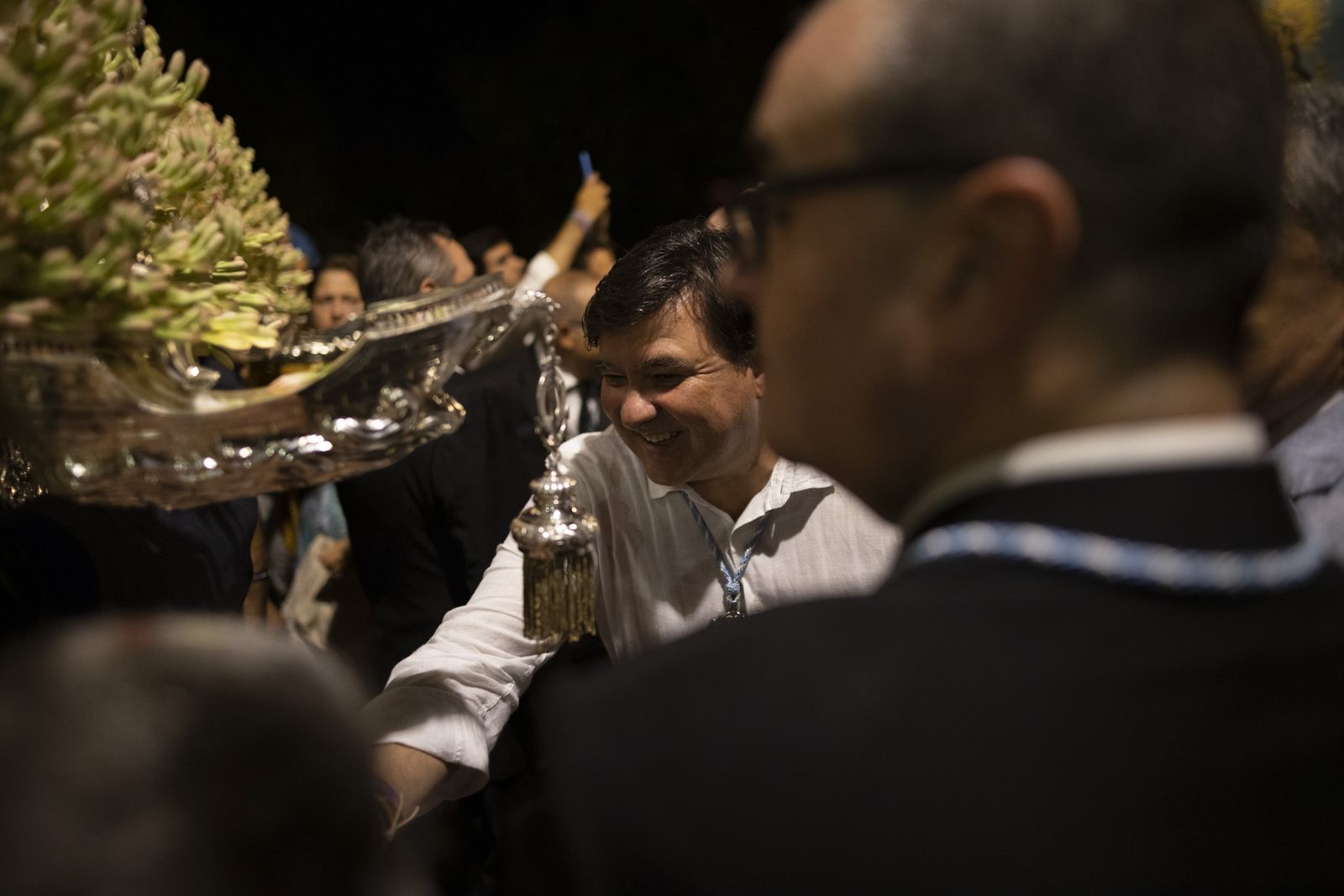 Imágenes de la recogida de la Virgen de la Cinta 2022