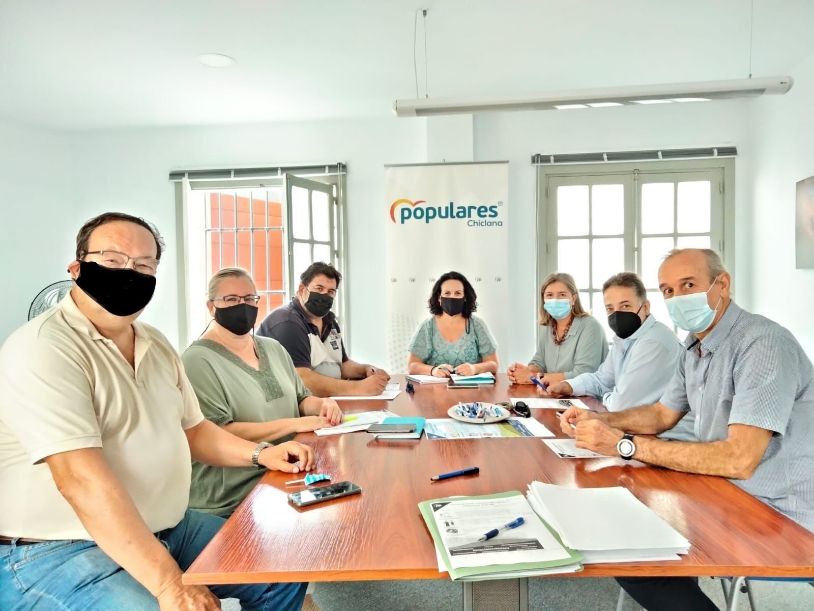 Reunión de la Vicesecretaría de Política Social del PP de Chiclana.