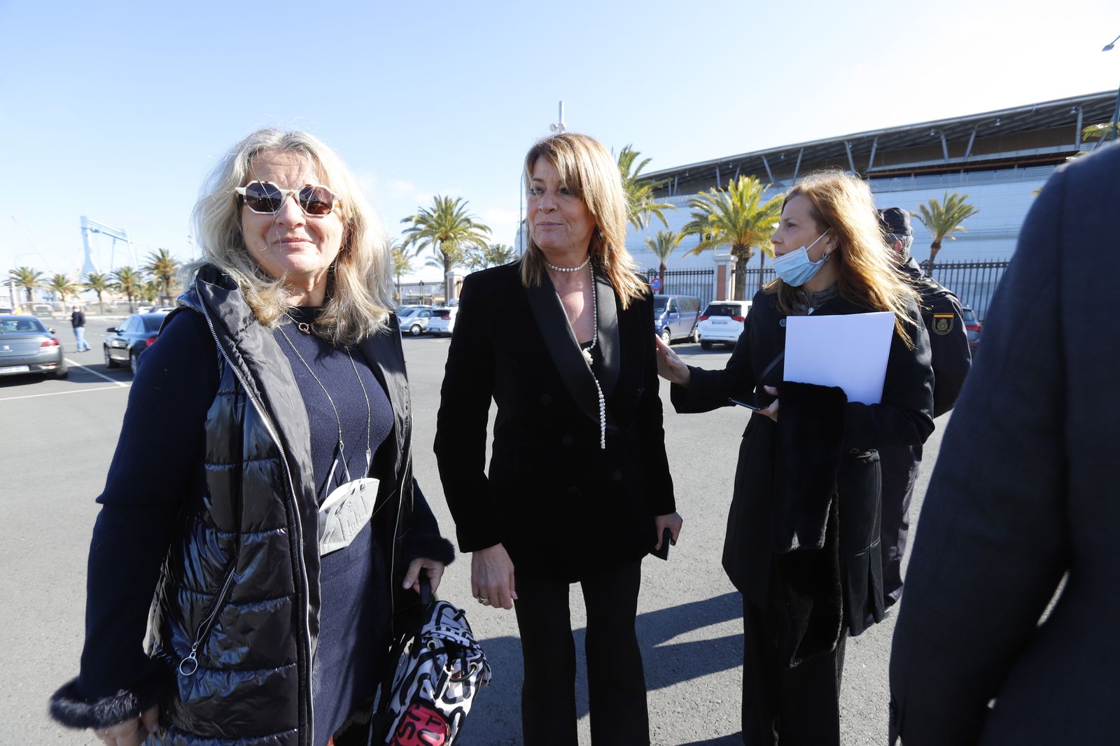 Imágenes del  acto de inauguración del nodo de innovación tecnológica 'La lonja de la Innovación' del Puerto de Huelva