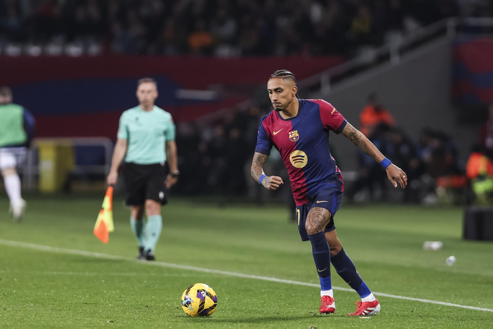 Las fotos del polémico Barcelona - Rayo Vallecano