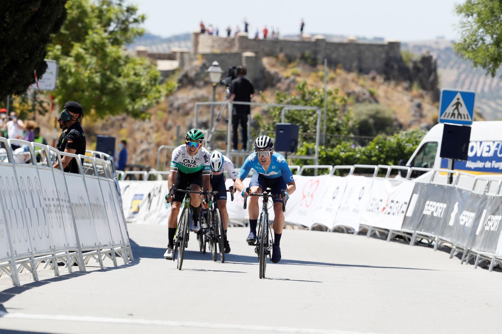 Las fotos de la etapa Mijas-Zahara de la Sierra de la Vuelta a Andalucía