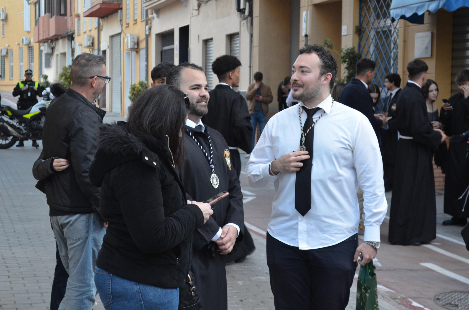 La Piedad en el Viernes Santo en Málaga